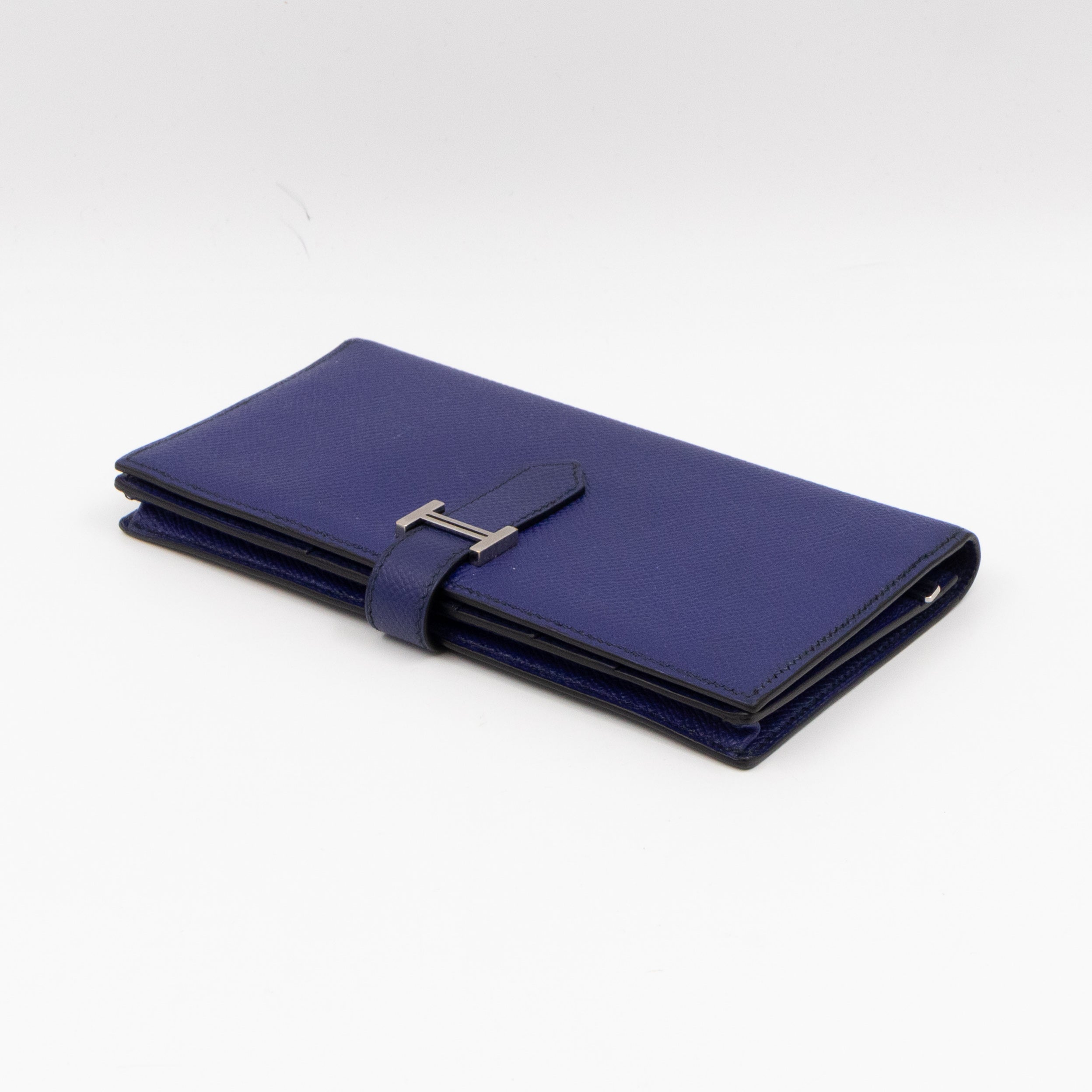 Bearn Wallet Blue Leather