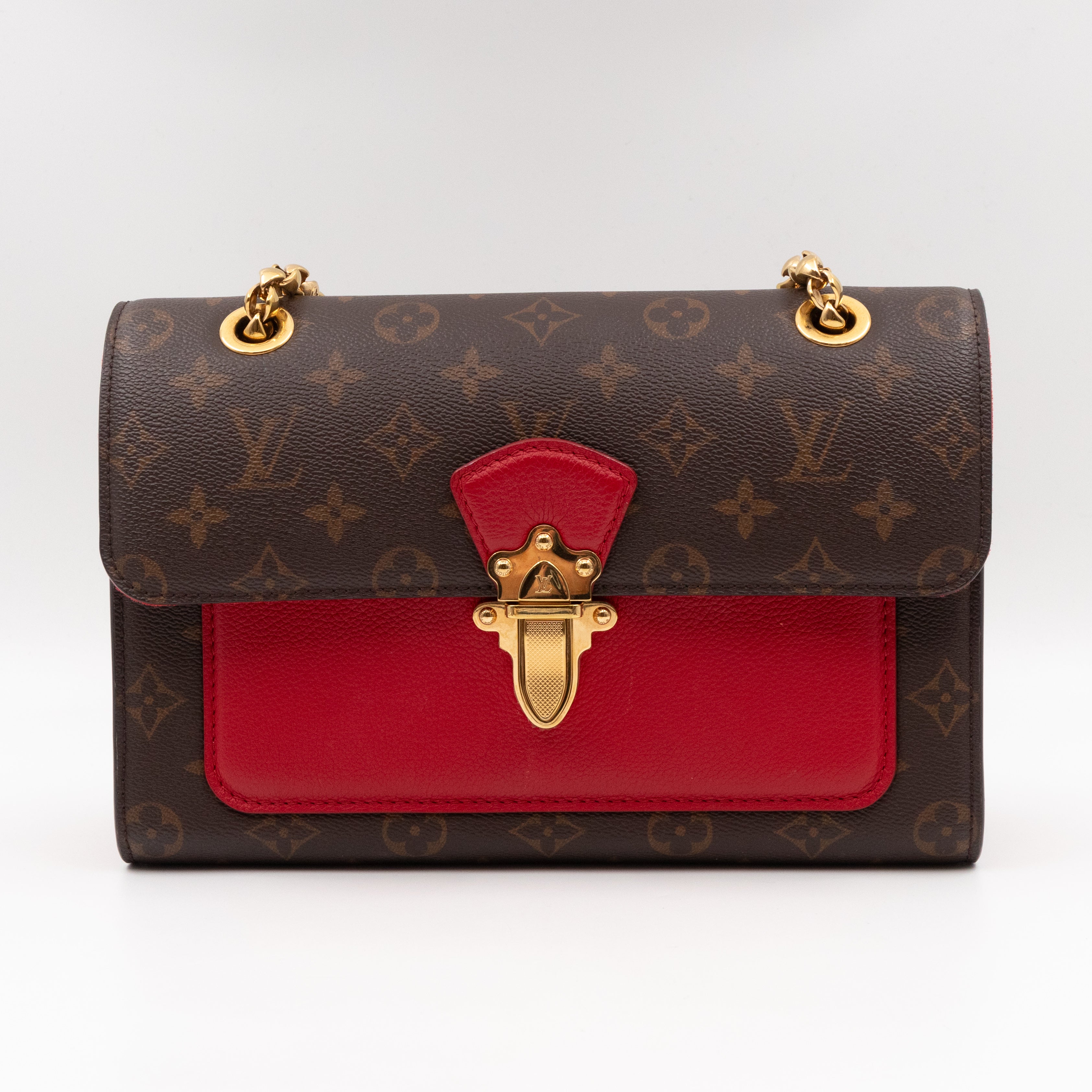 Victoire Monogram Red