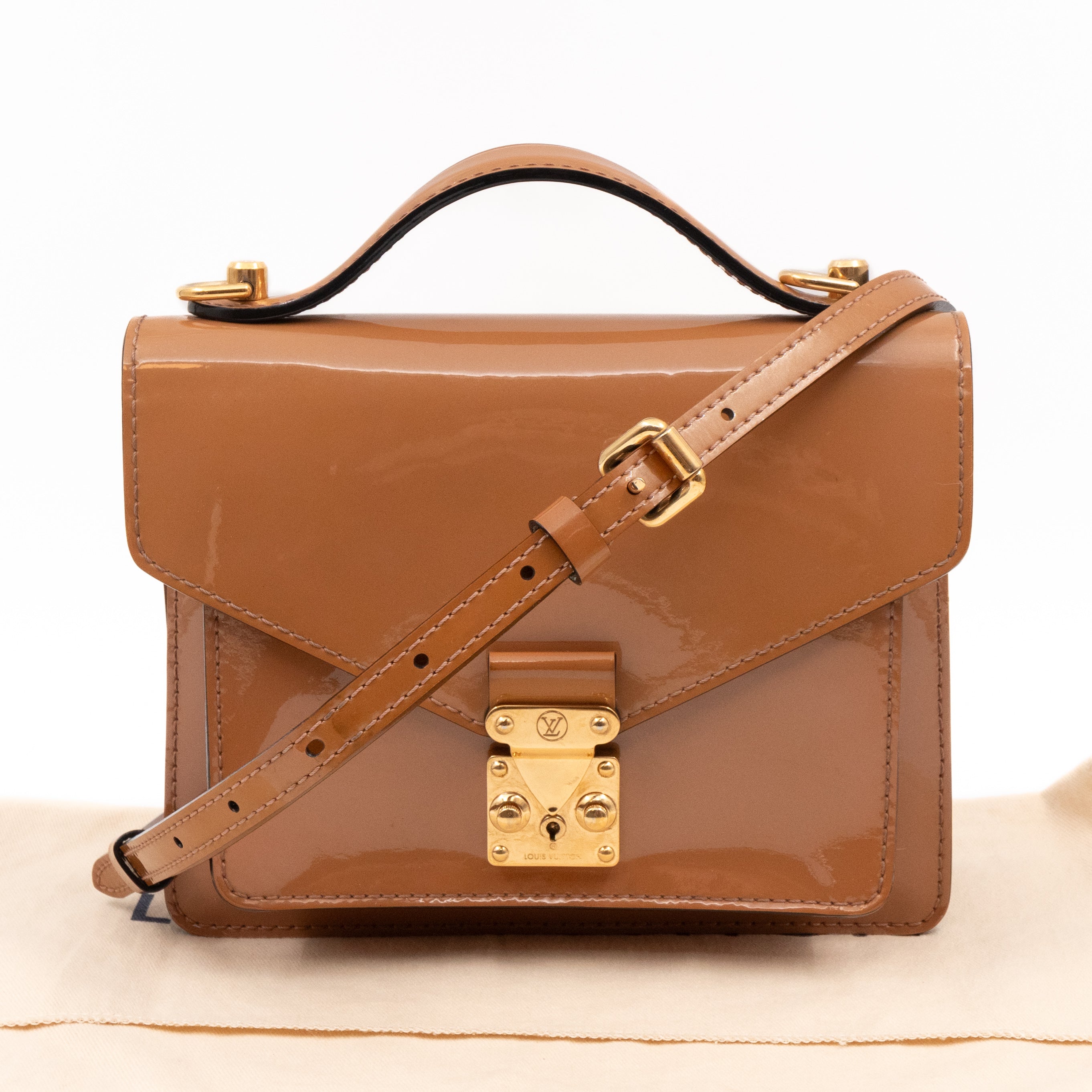 Monceau BB Rose Velours Vernis