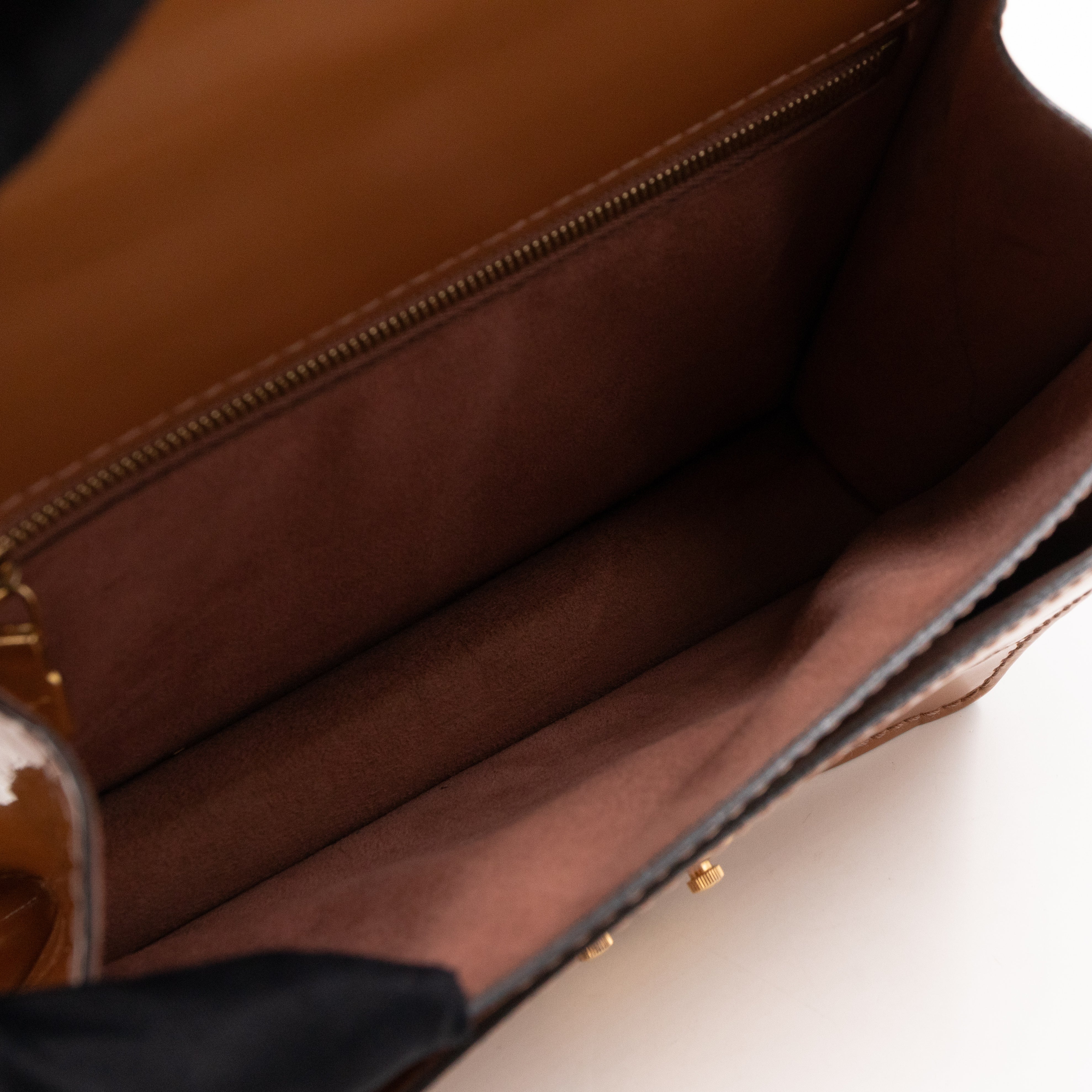 Monceau BB Rose Velours Vernis