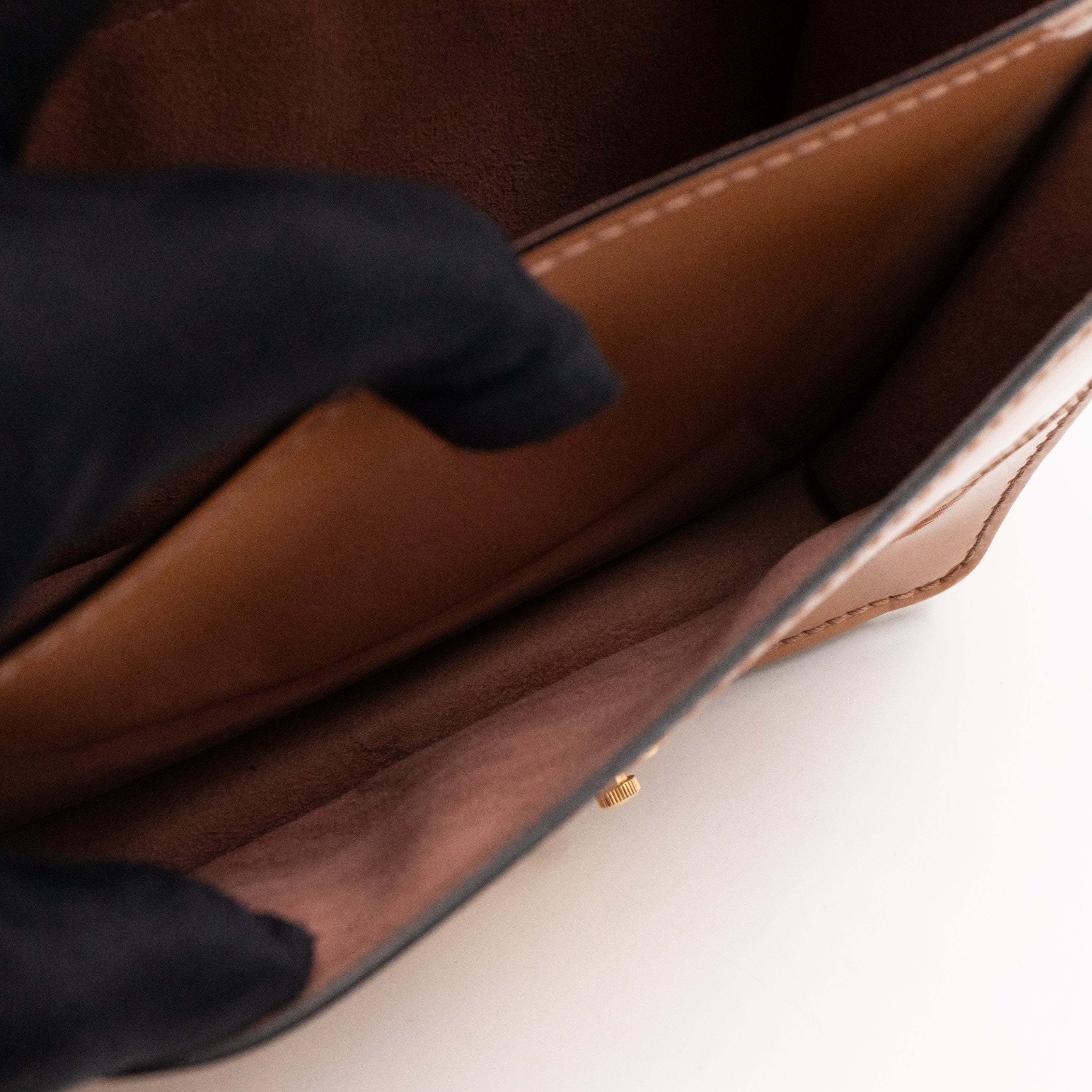 Monceau BB Rose Velours Vernis