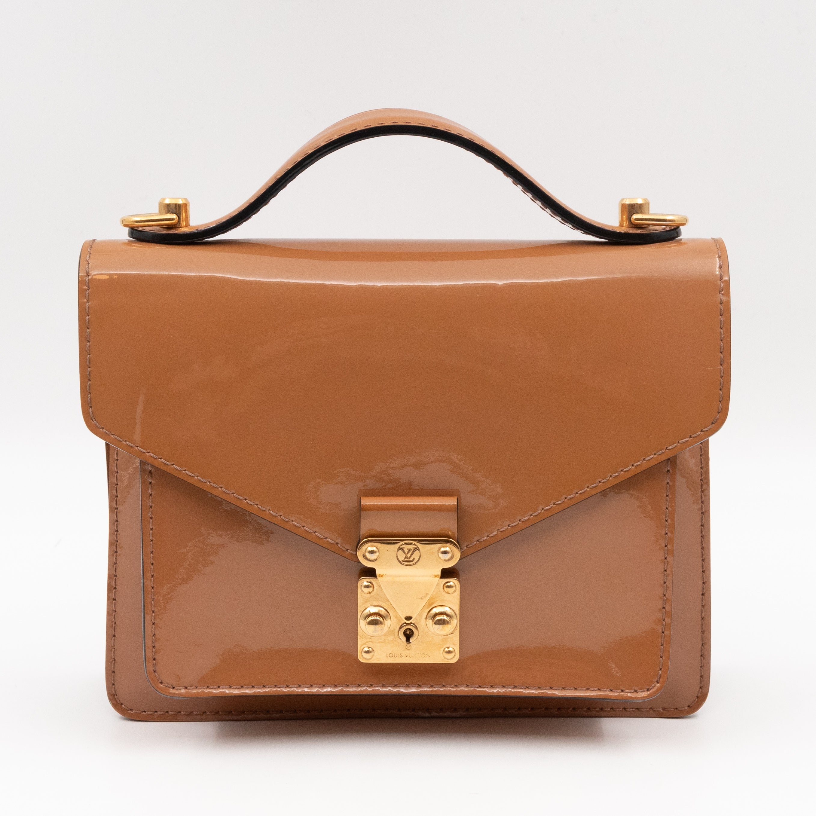 Monceau BB Rose Velours Vernis