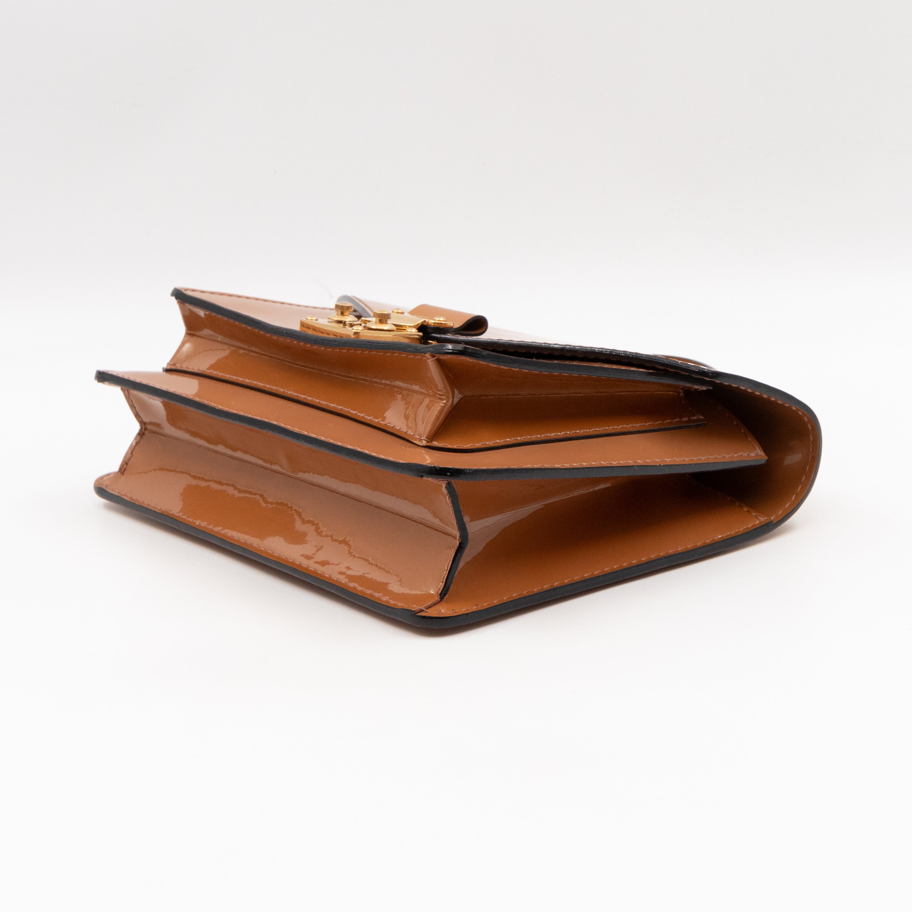 Monceau BB Rose Velours Vernis