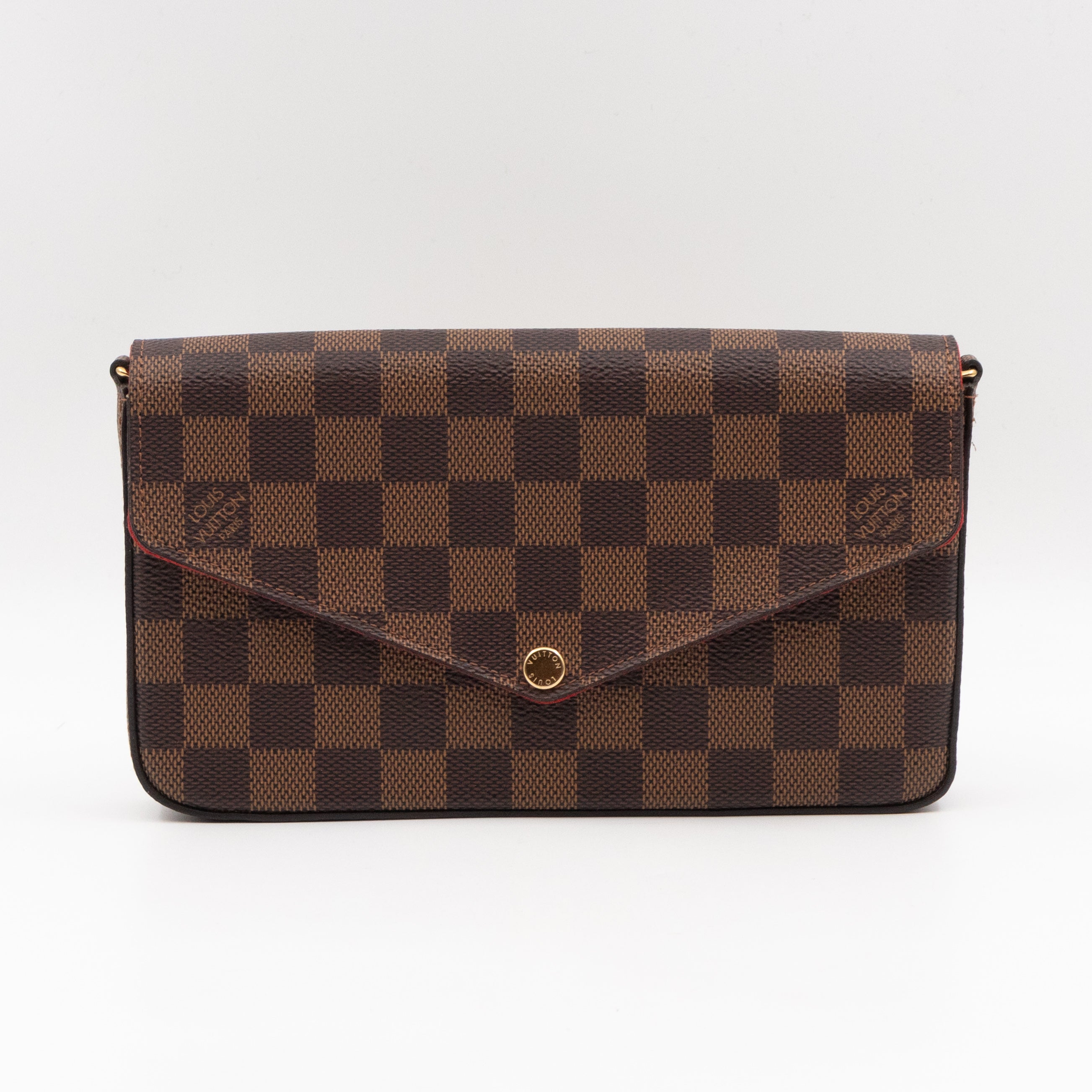 Pochette Felicie Damier Ebene