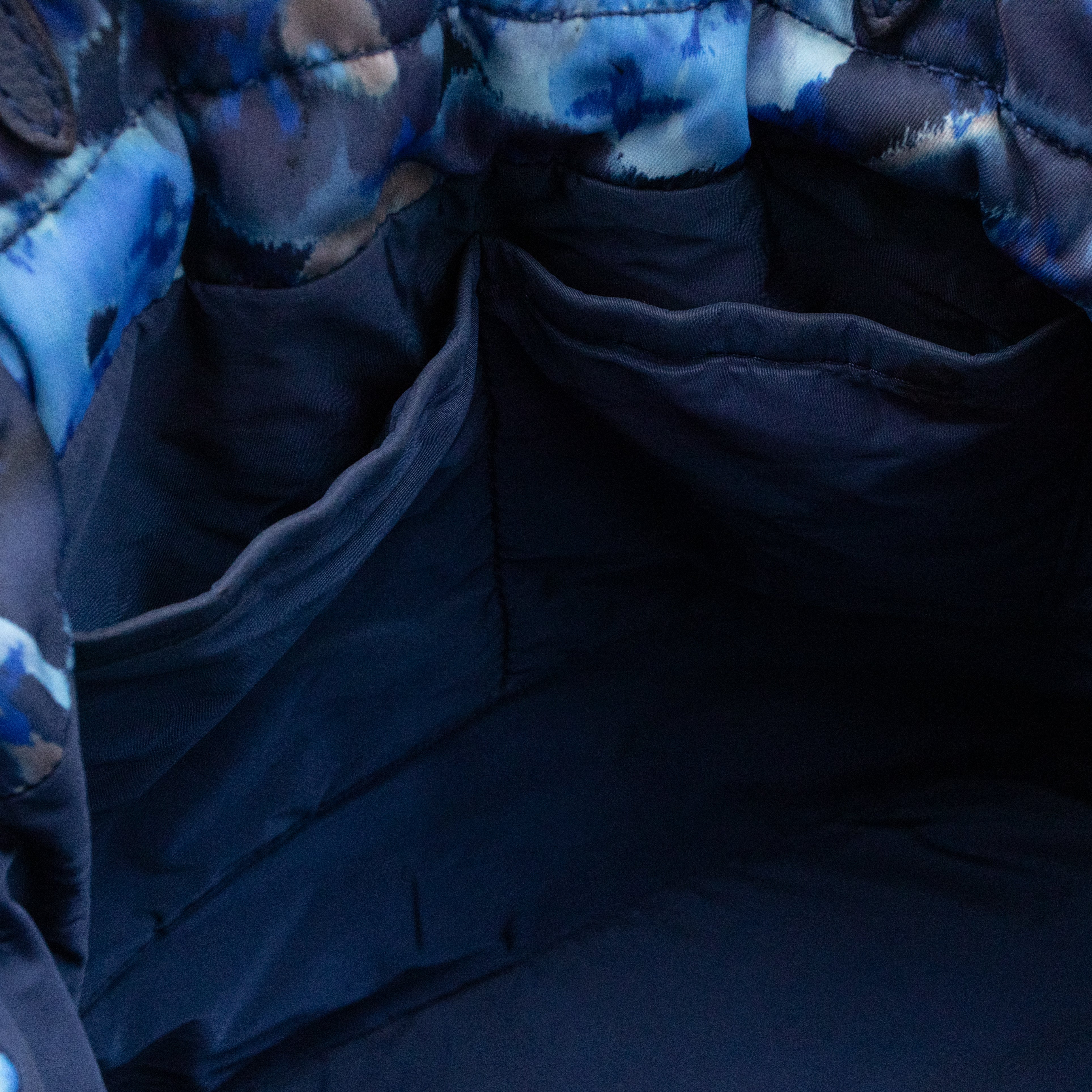 Noefull MM Ikat Monogram Grand Blue Nylon