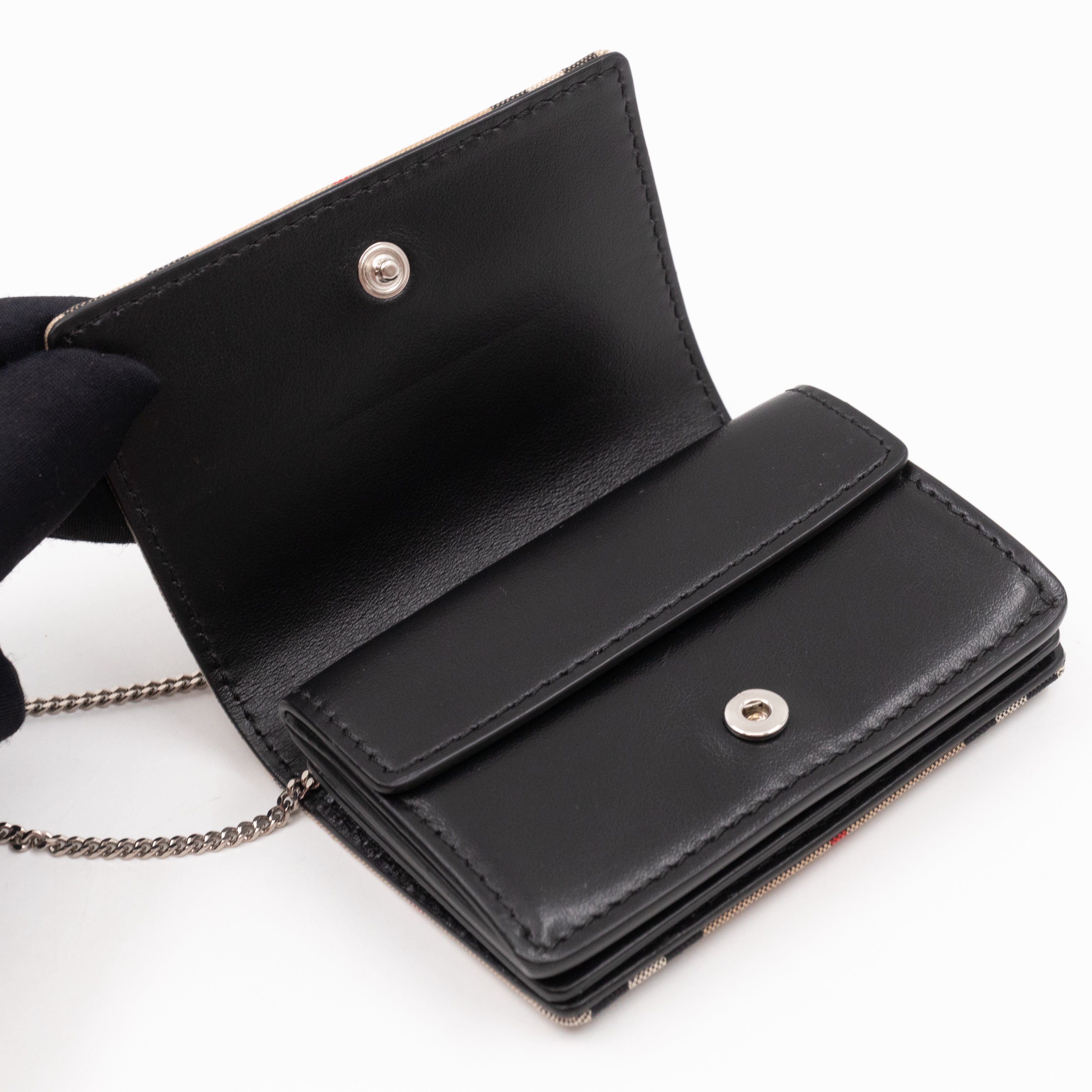 Jessie Wallet With Chain Vintage Check