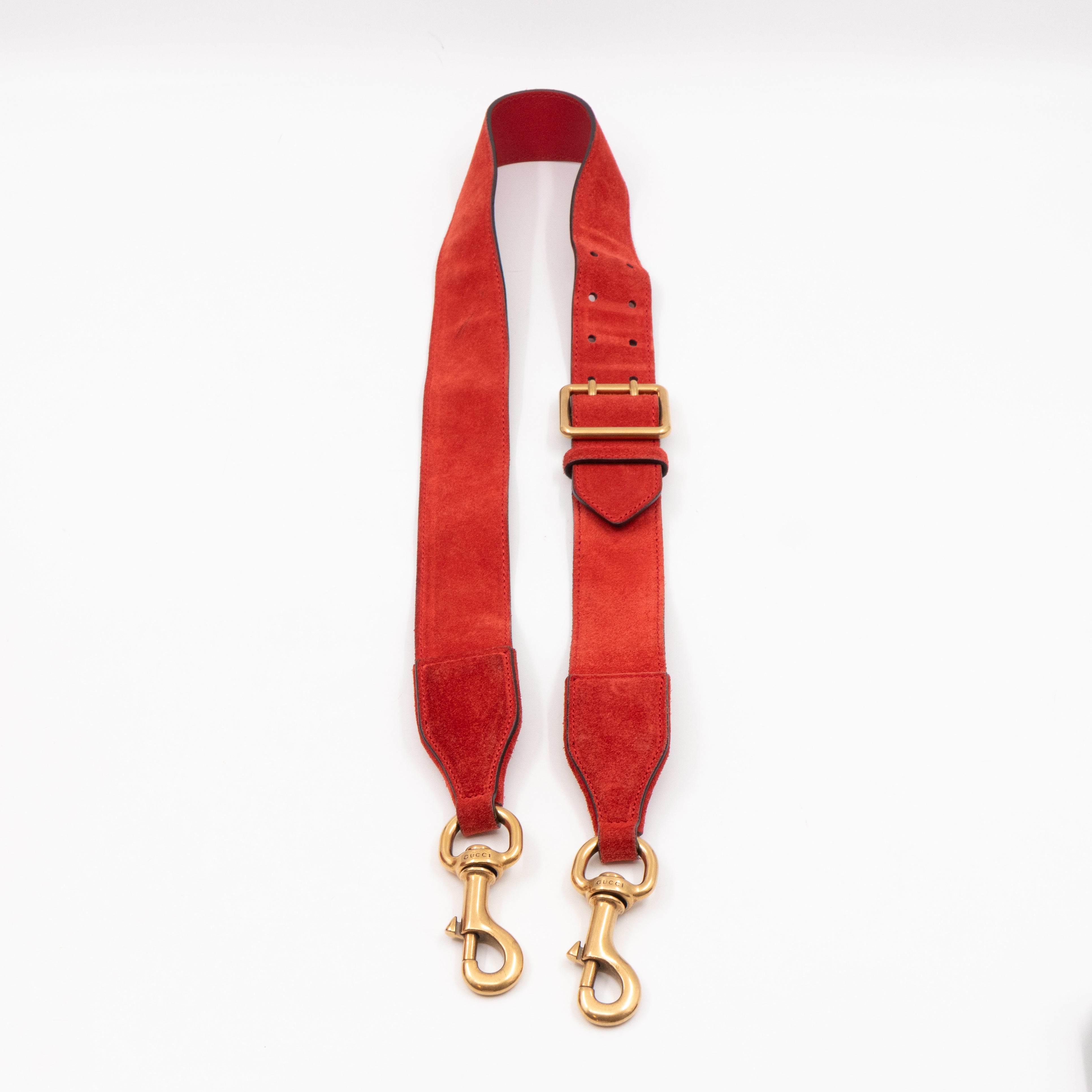 Lady Web Medium Red Suede