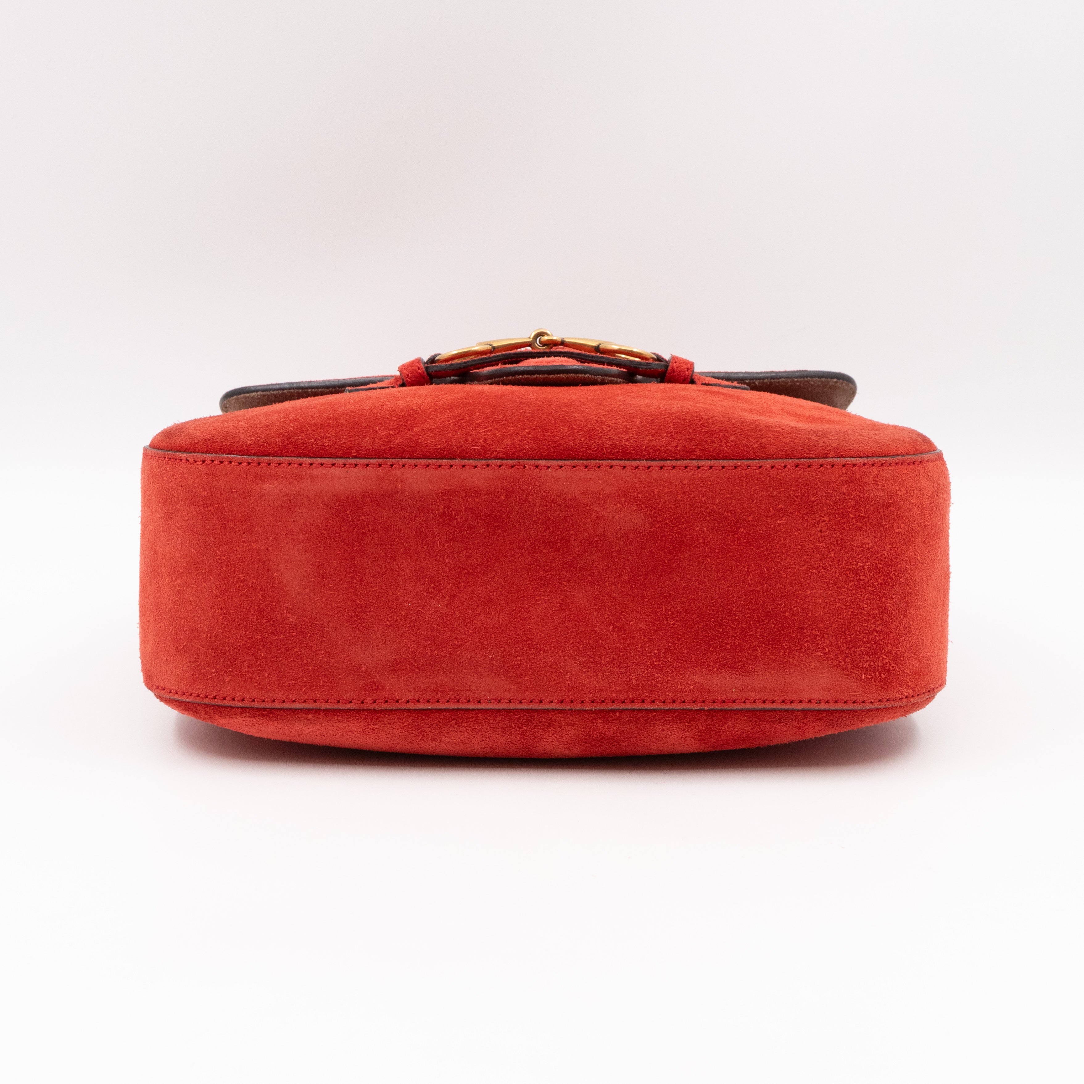 Lady Web Medium Red Suede