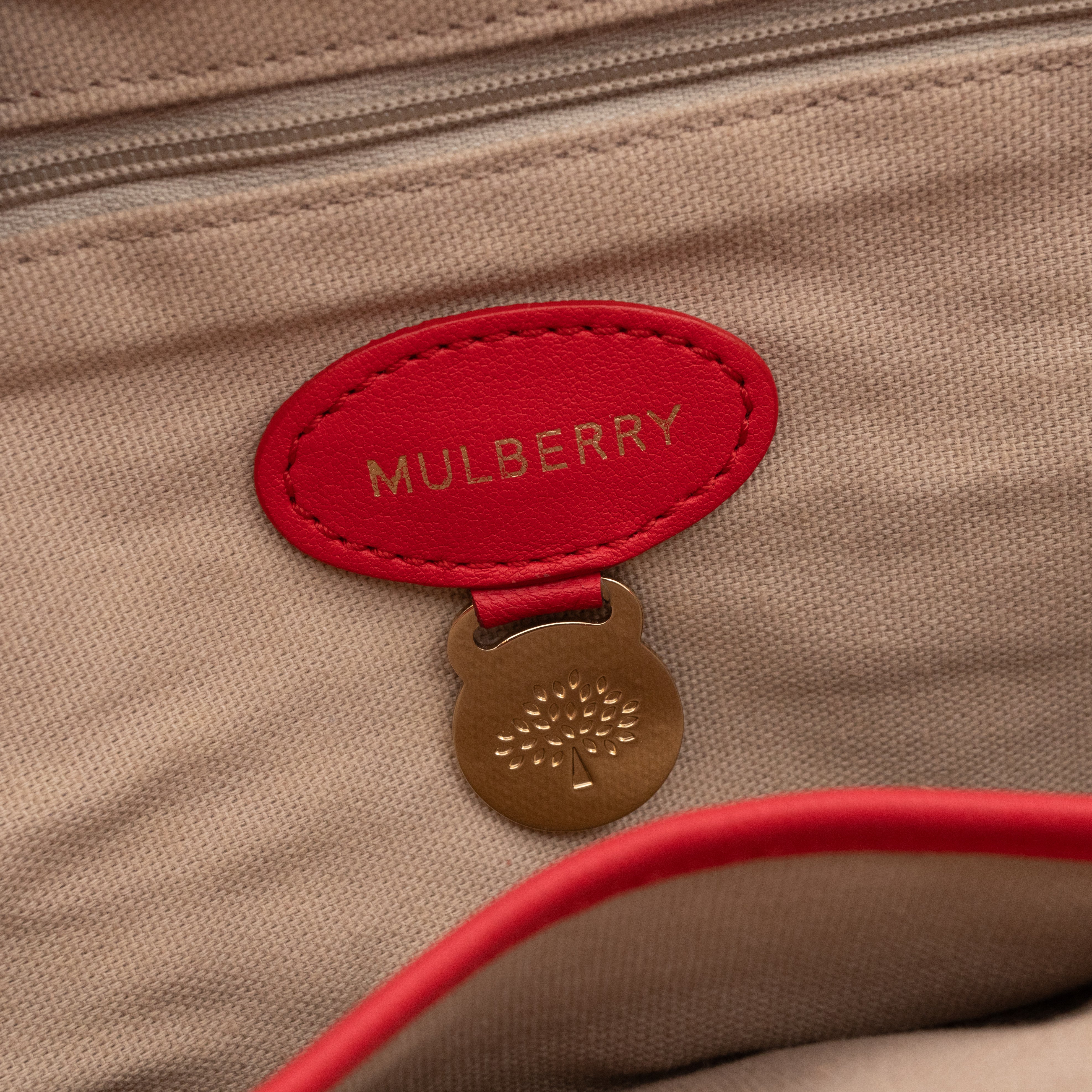 Alexa Smooth Pinkish Red Leather