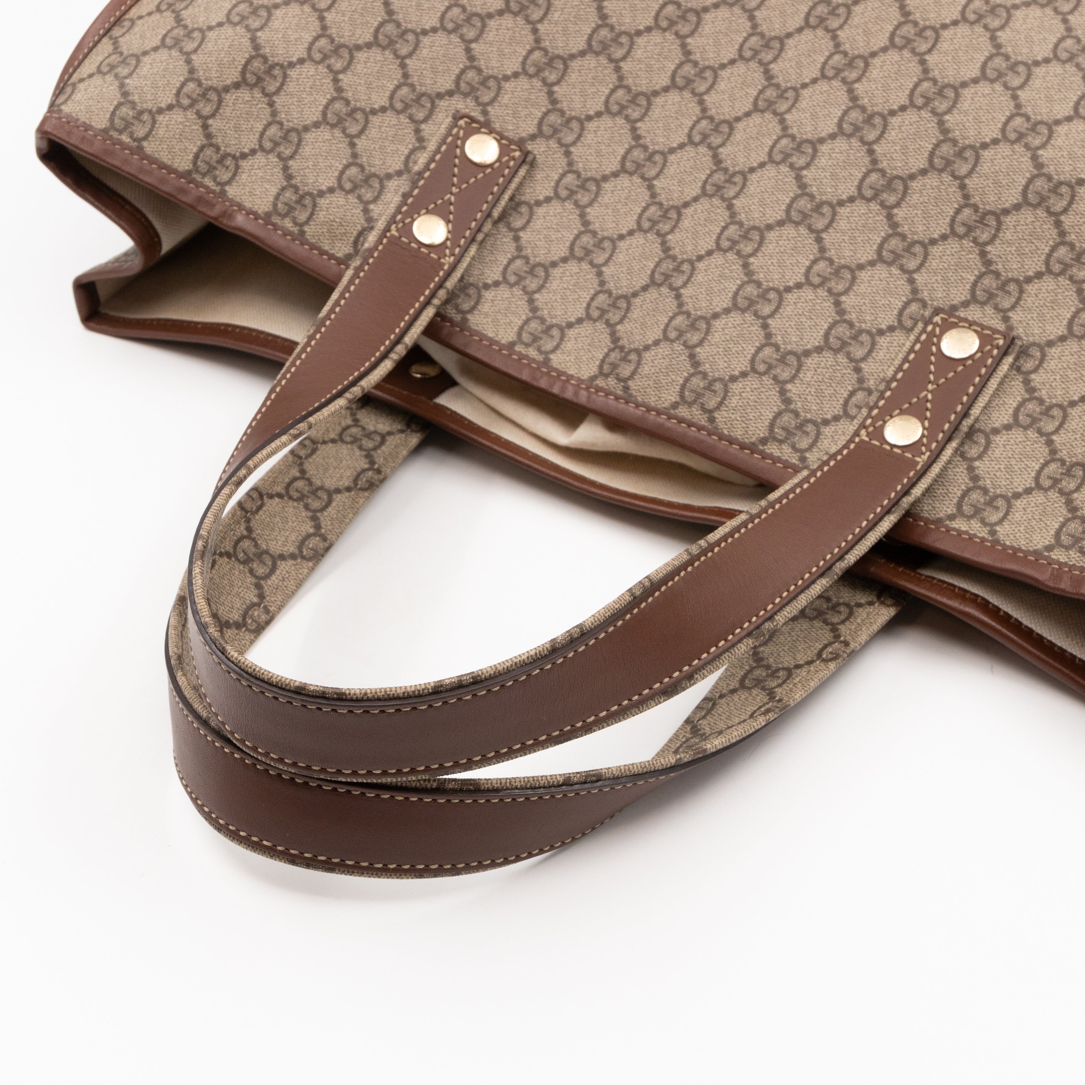 Signature Web Loop Medium Tote GG Supreme