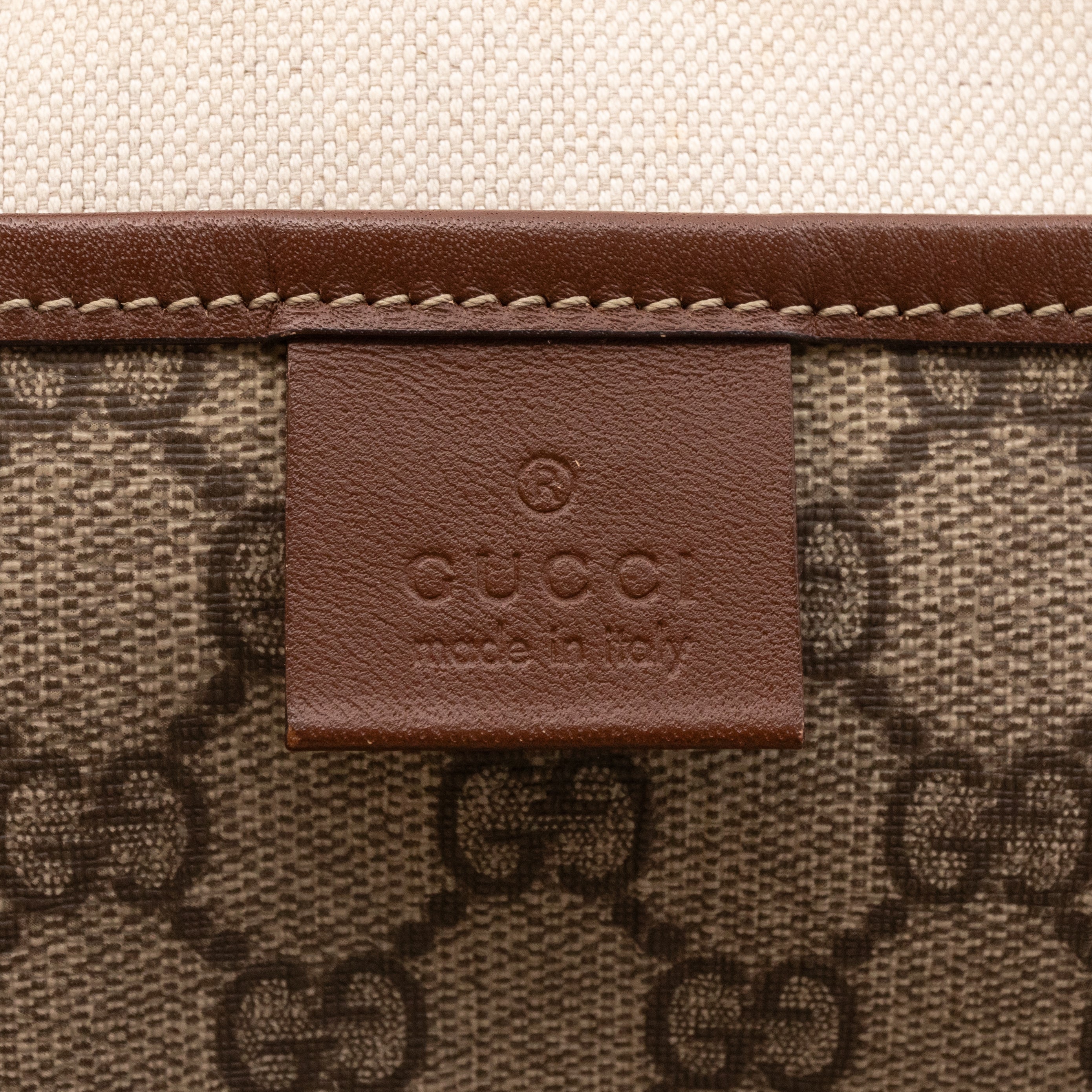 Signature Web Loop Medium Tote GG Supreme