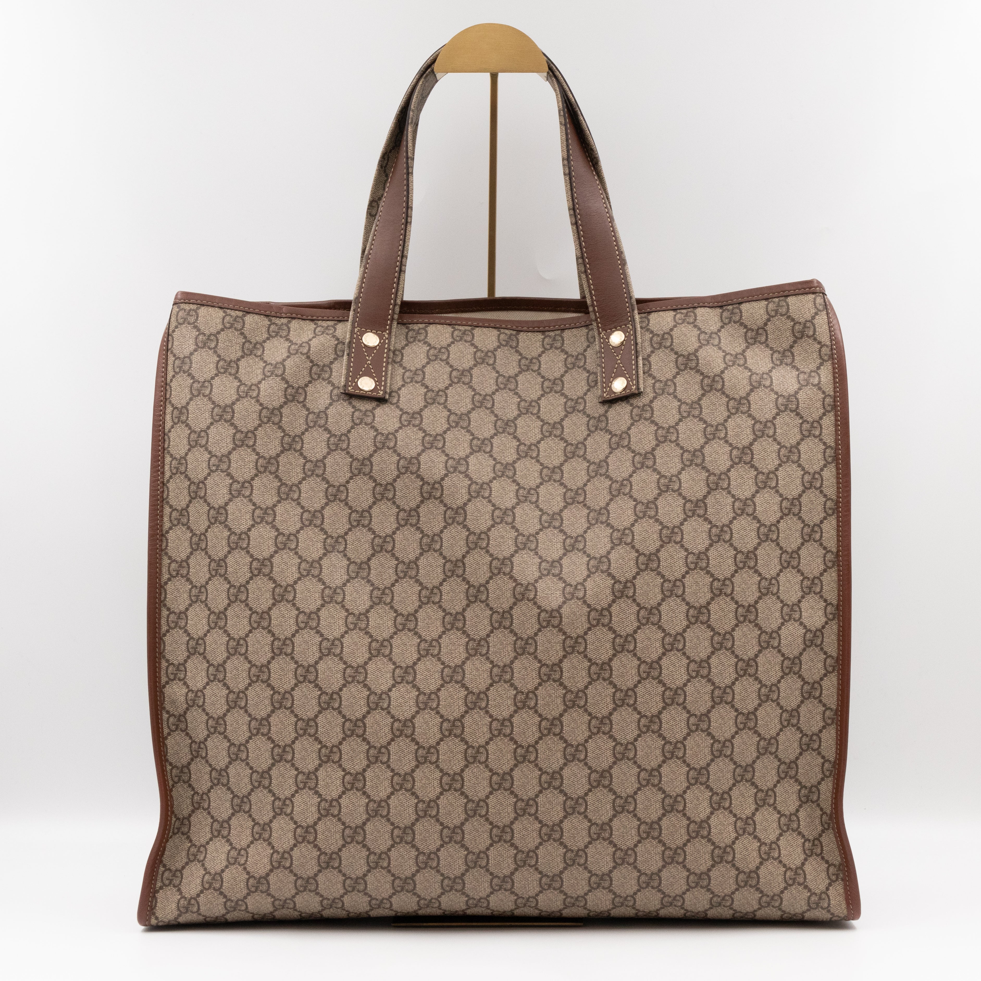 Signature Web Loop Medium Tote GG Supreme