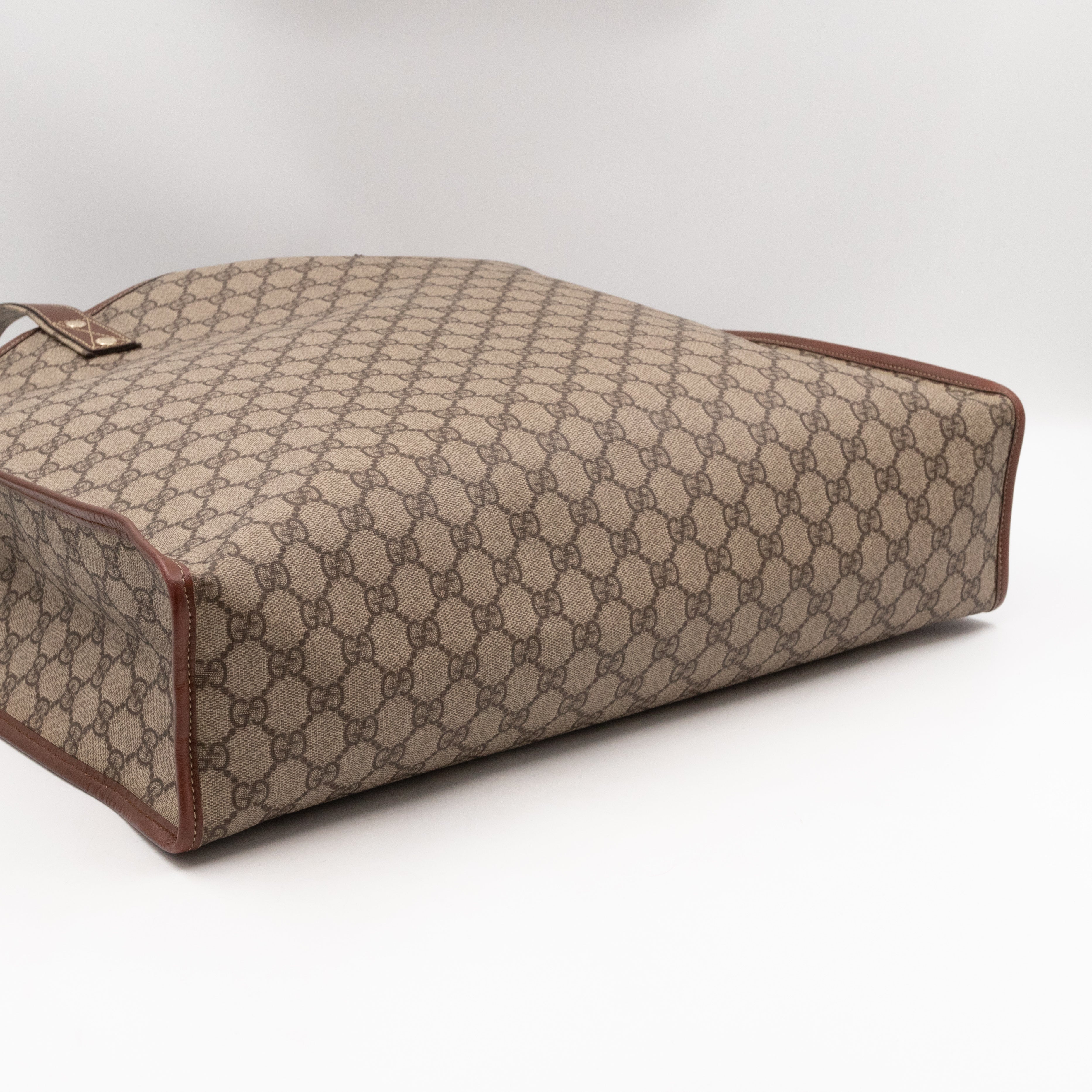 Signature Web Loop Medium Tote GG Supreme