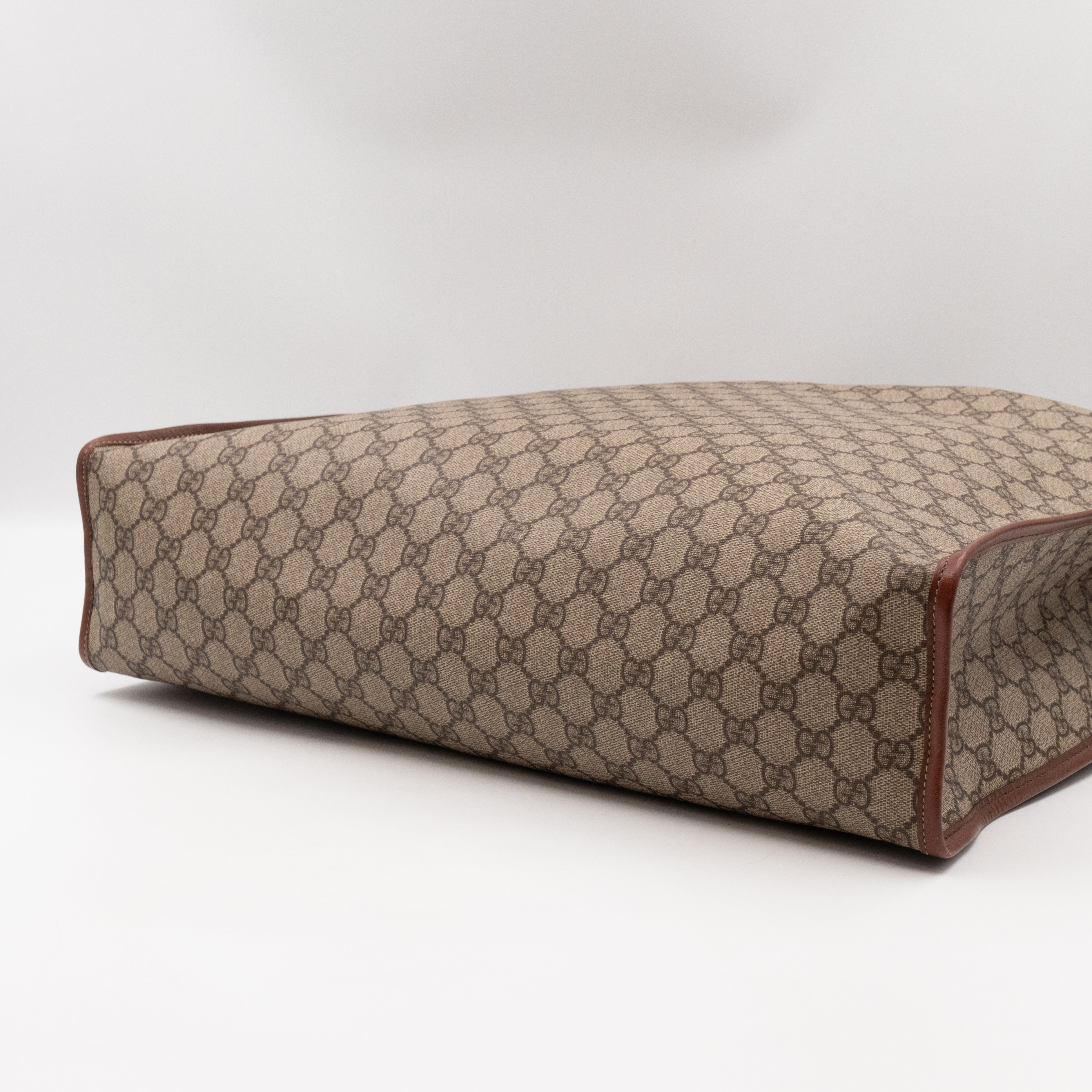 Signature Web Loop Medium Tote GG Supreme