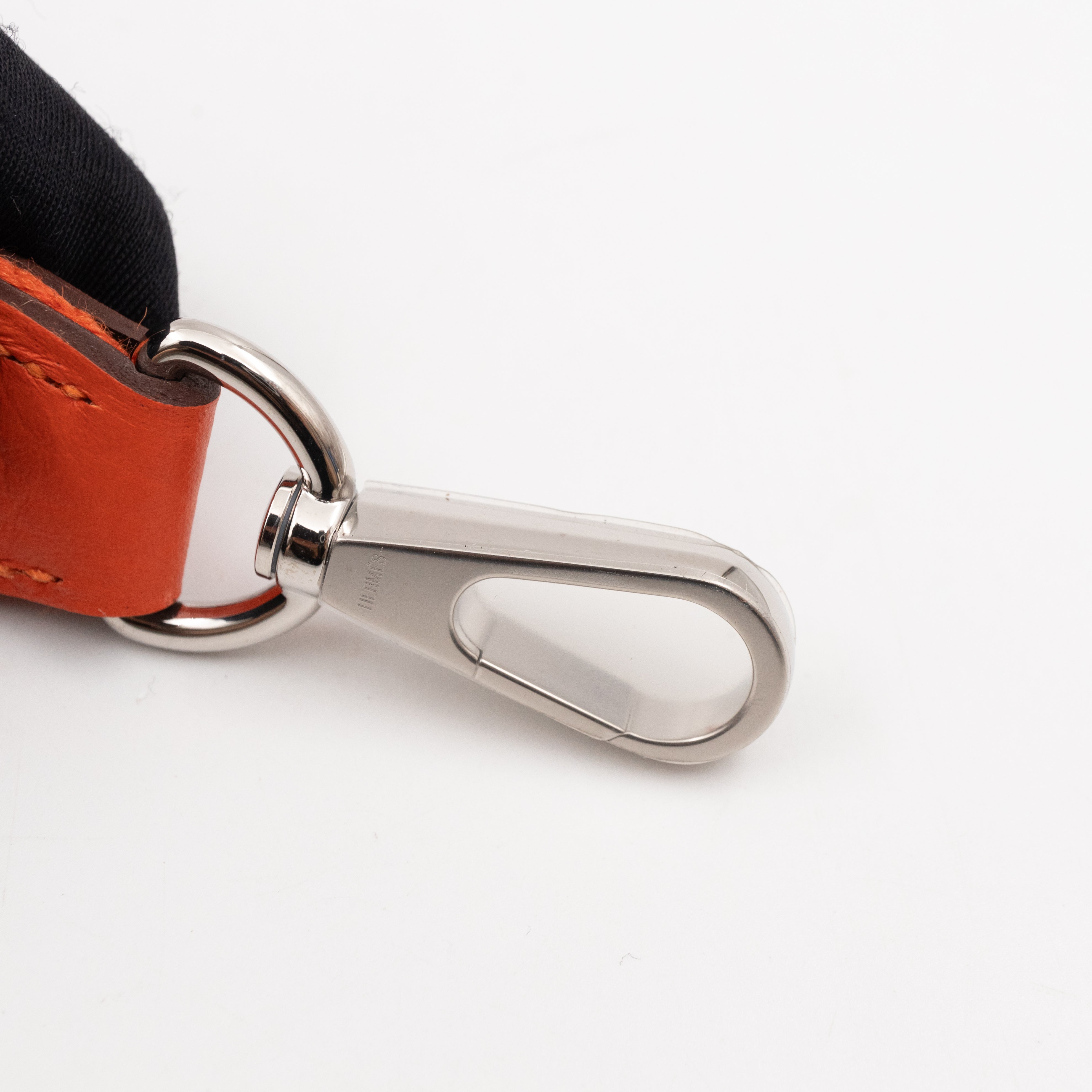 Evelyne 16 Mini Feu Orange Leather