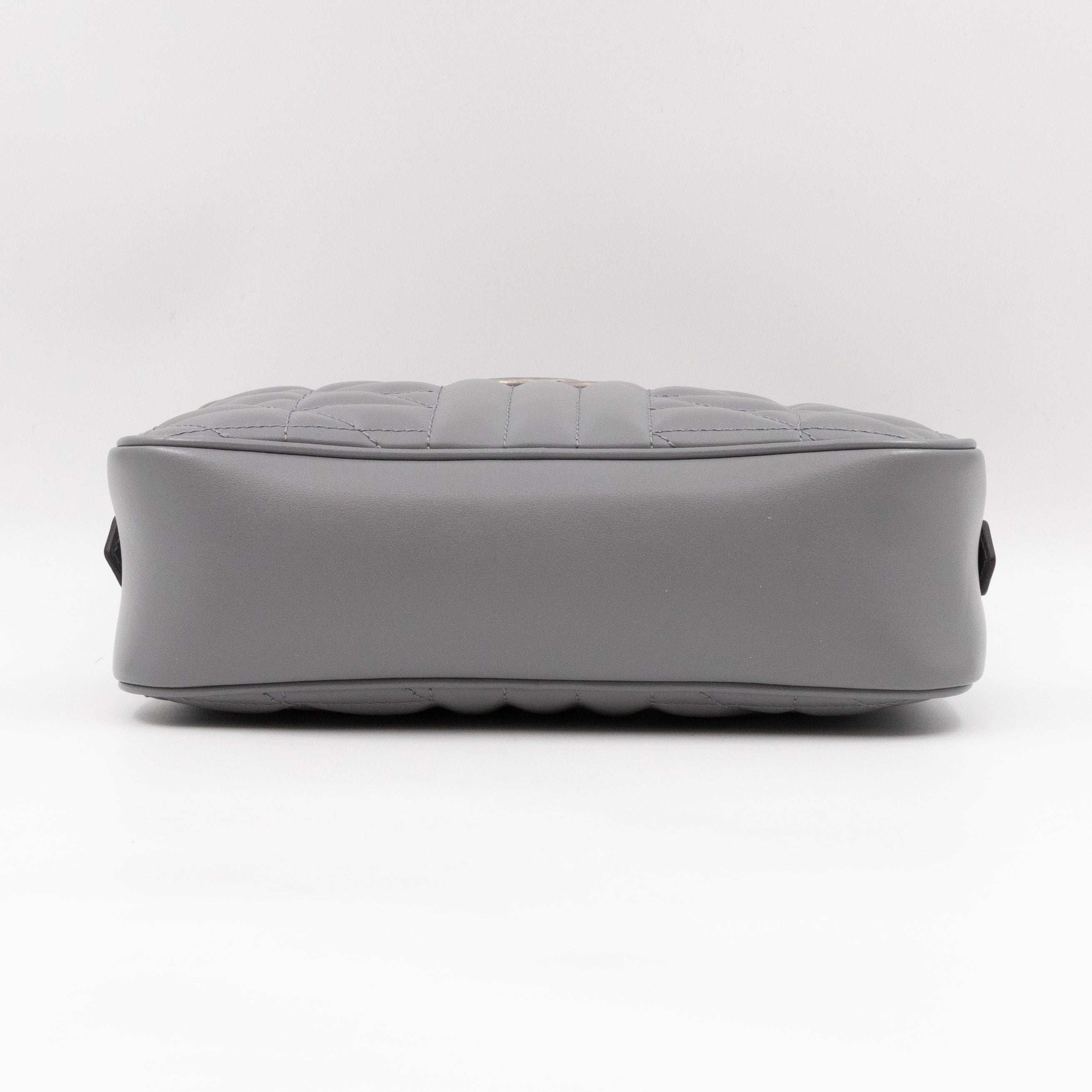GG Marmont Small Deep Grey Matelasse Aria Leather