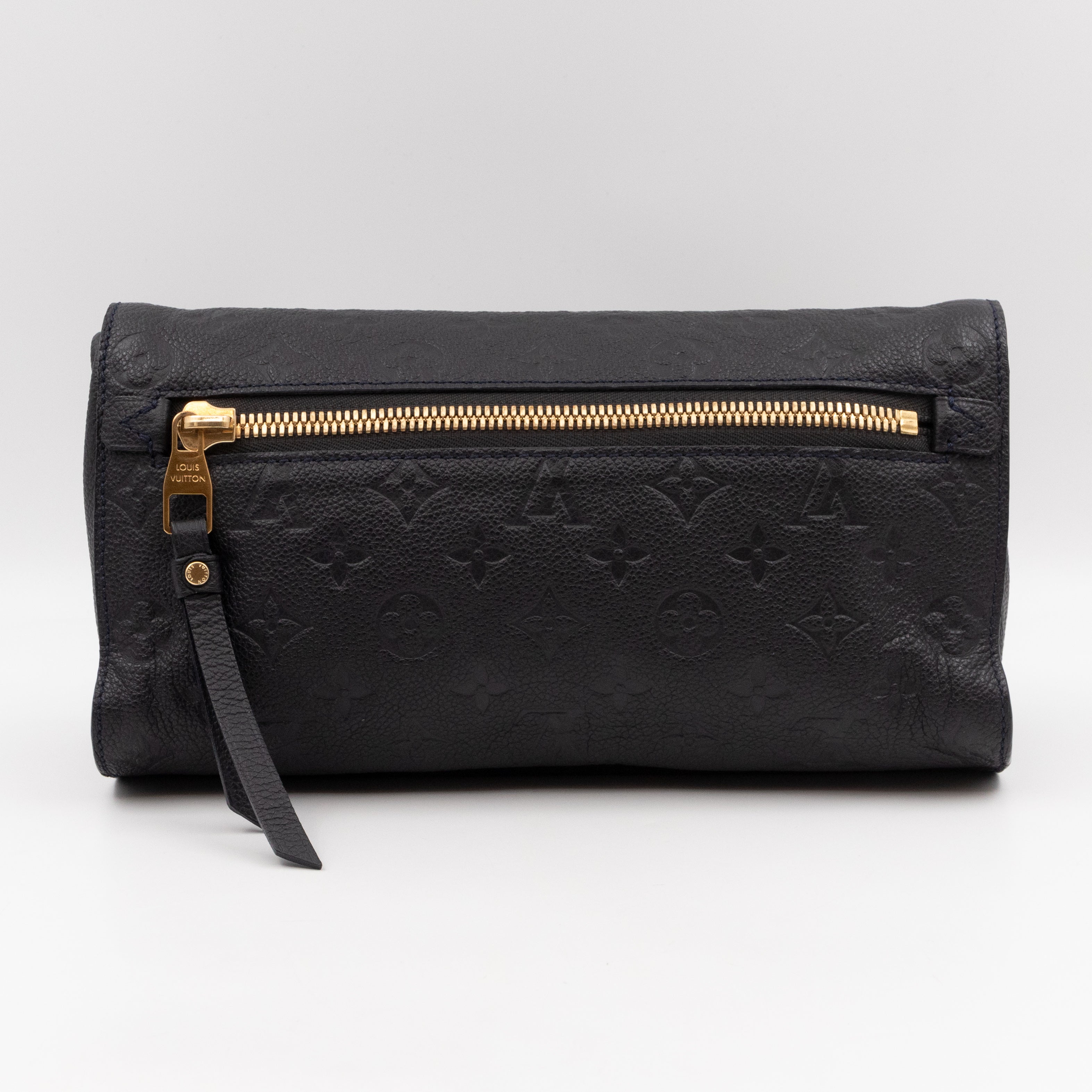 Petillante Clutch Bleu Infini Monogram Empreinte