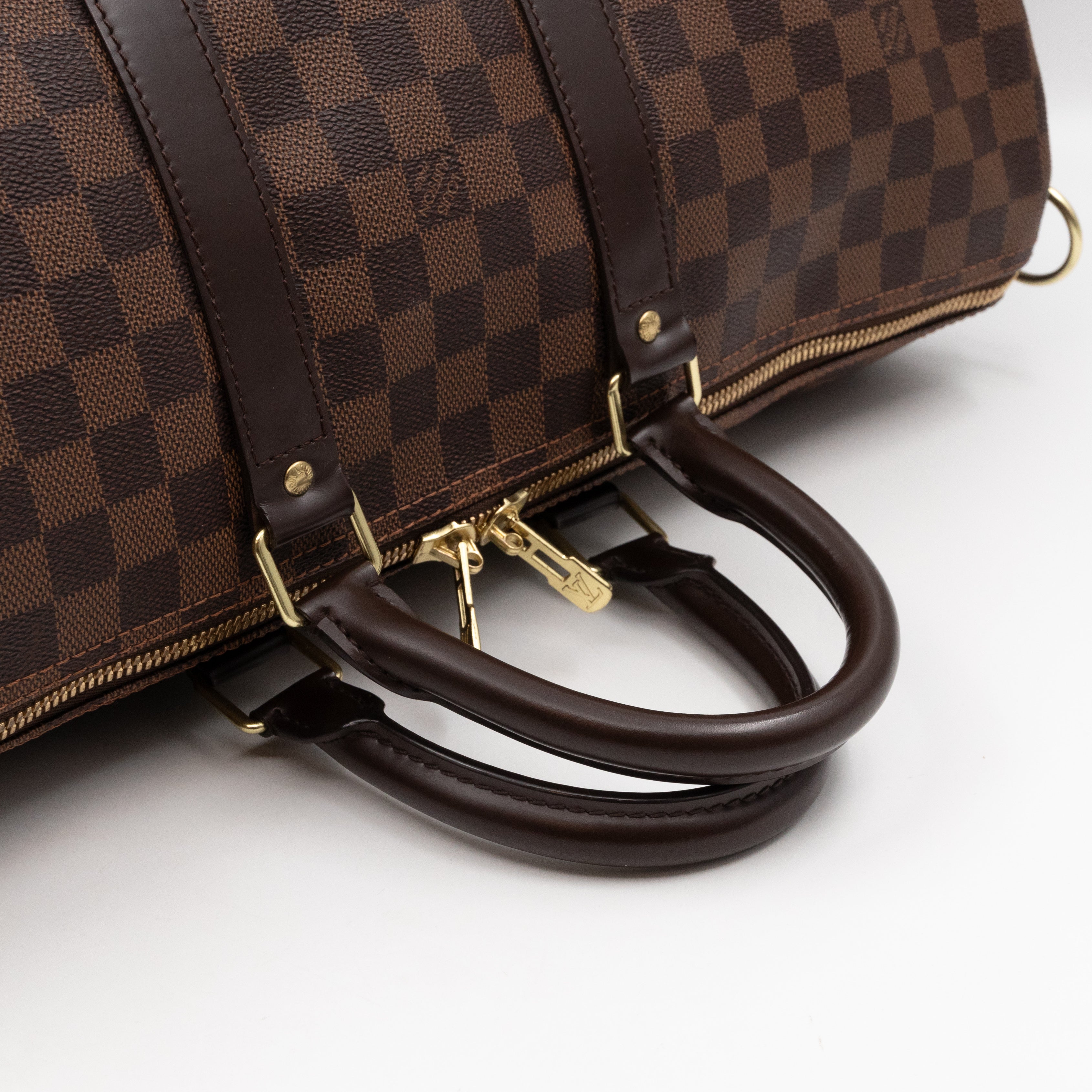 Keepall 45 Bandouliere Damier Ebene