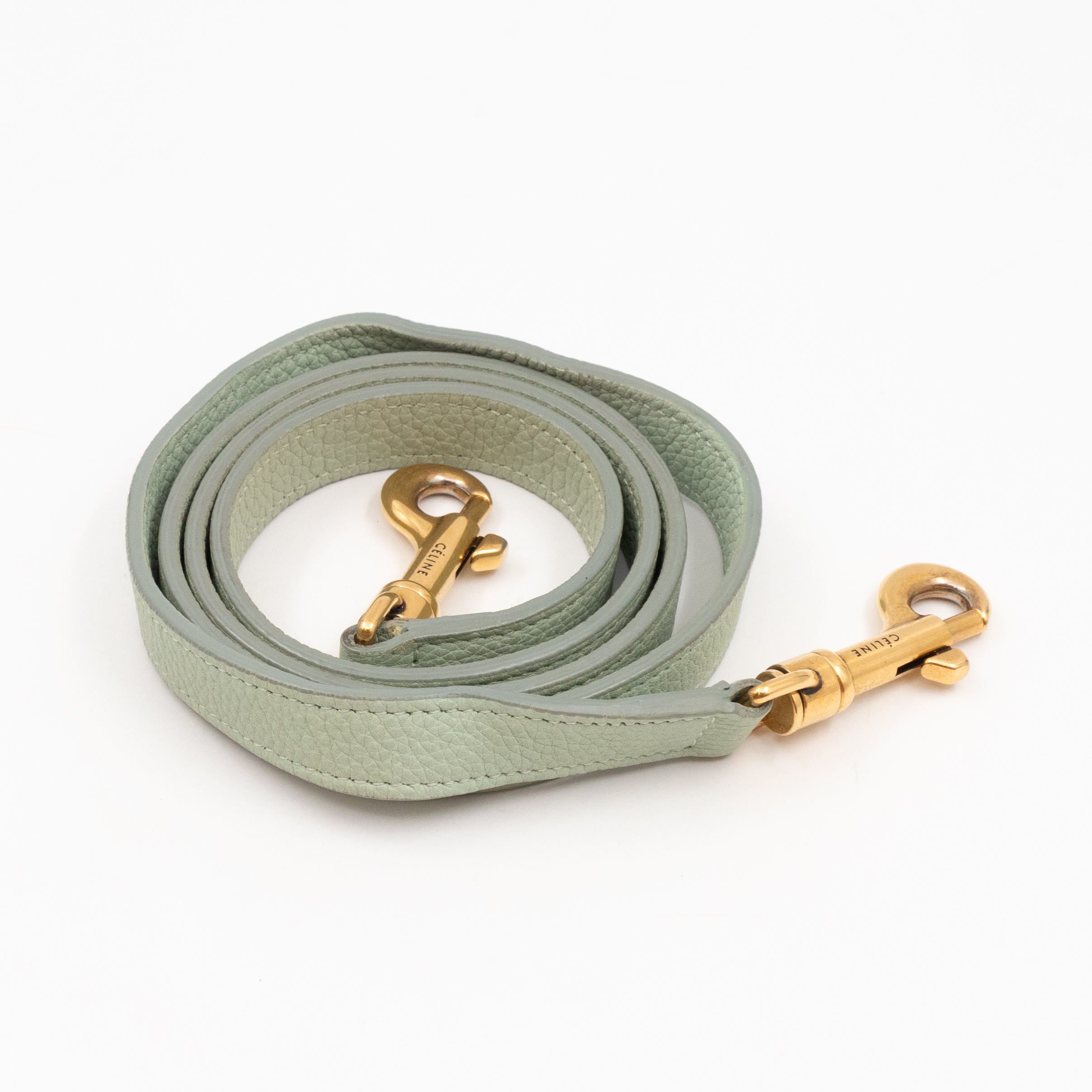 Nano Luggage Vert d'Eau Leather