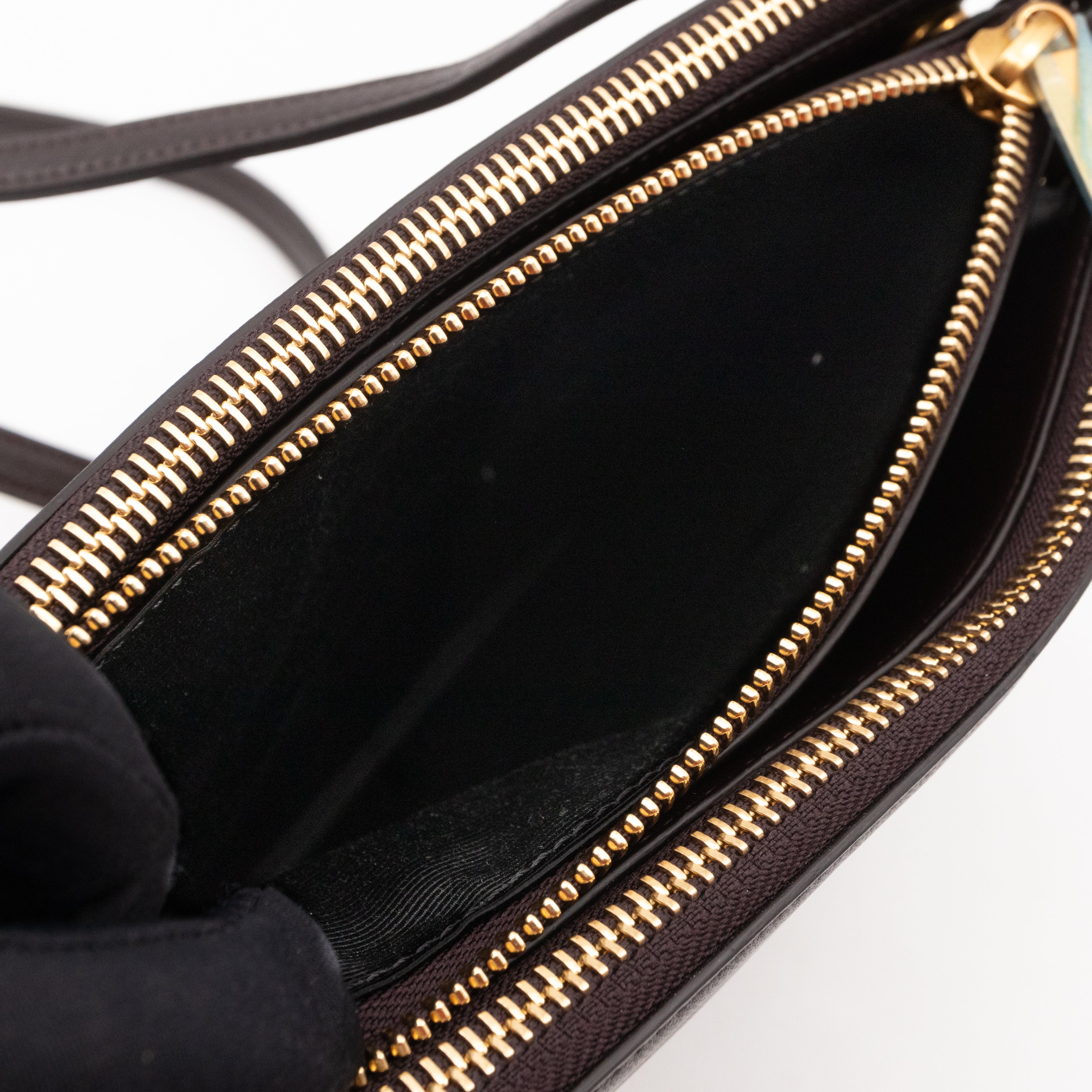 Trio Bag Dark Brown Leather