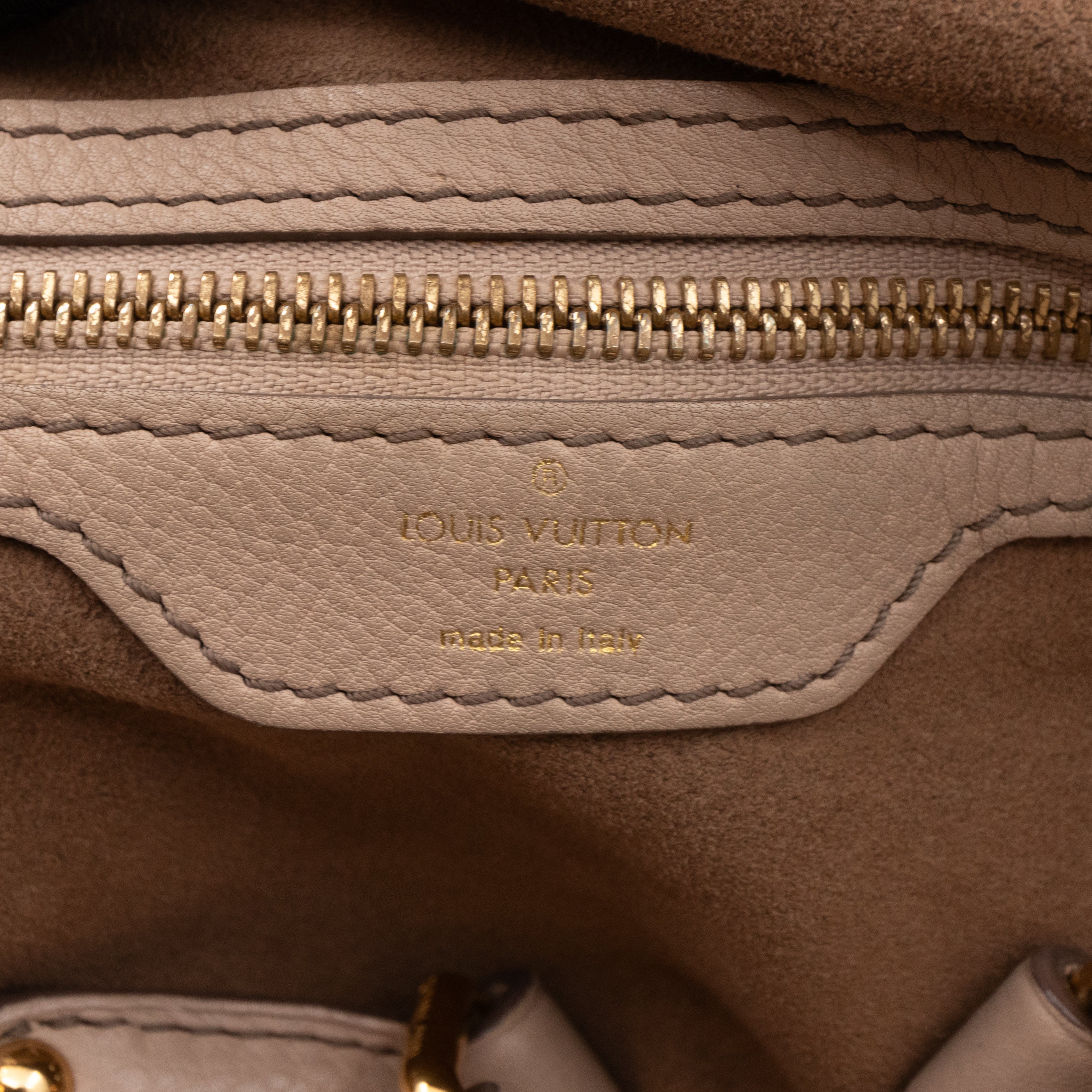 Mahina L Beige Leather