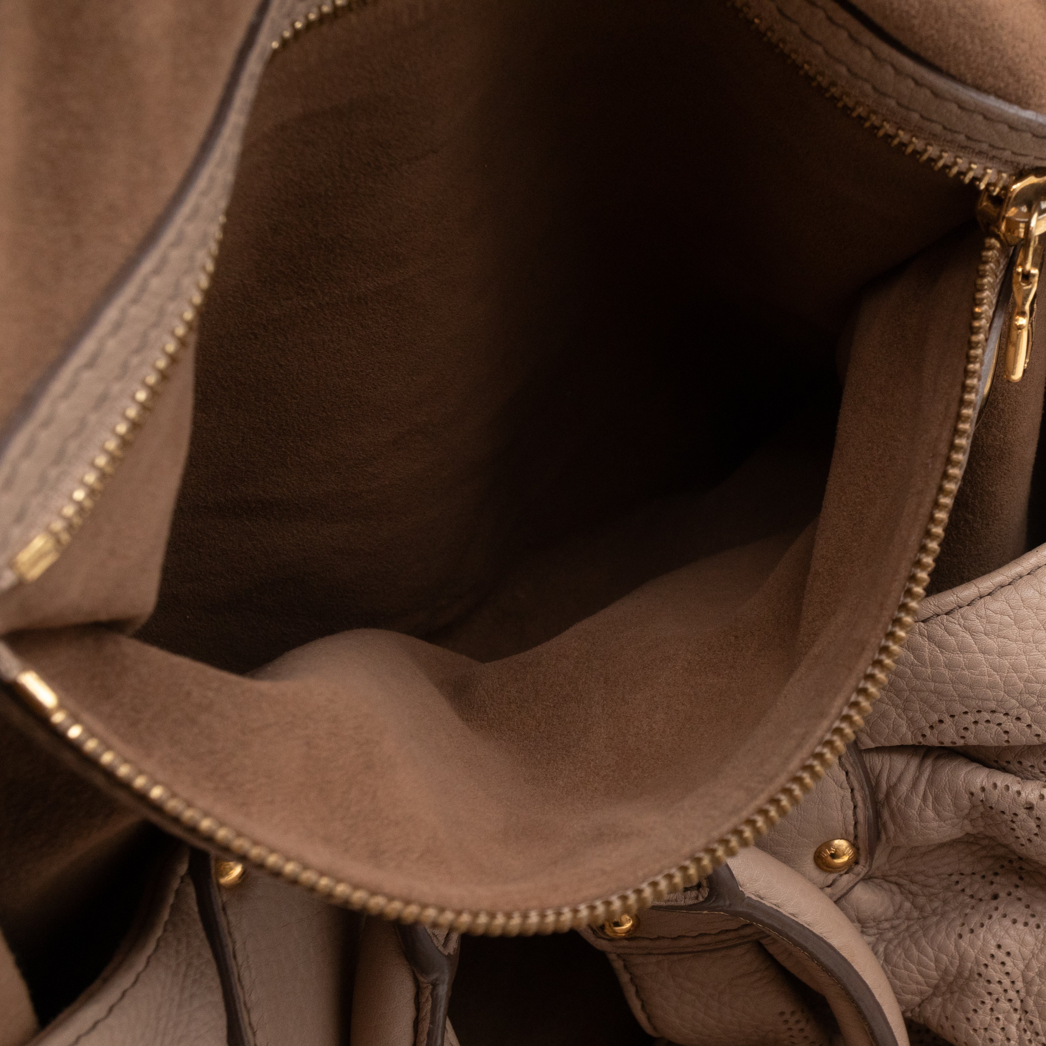 Mahina L Beige Leather