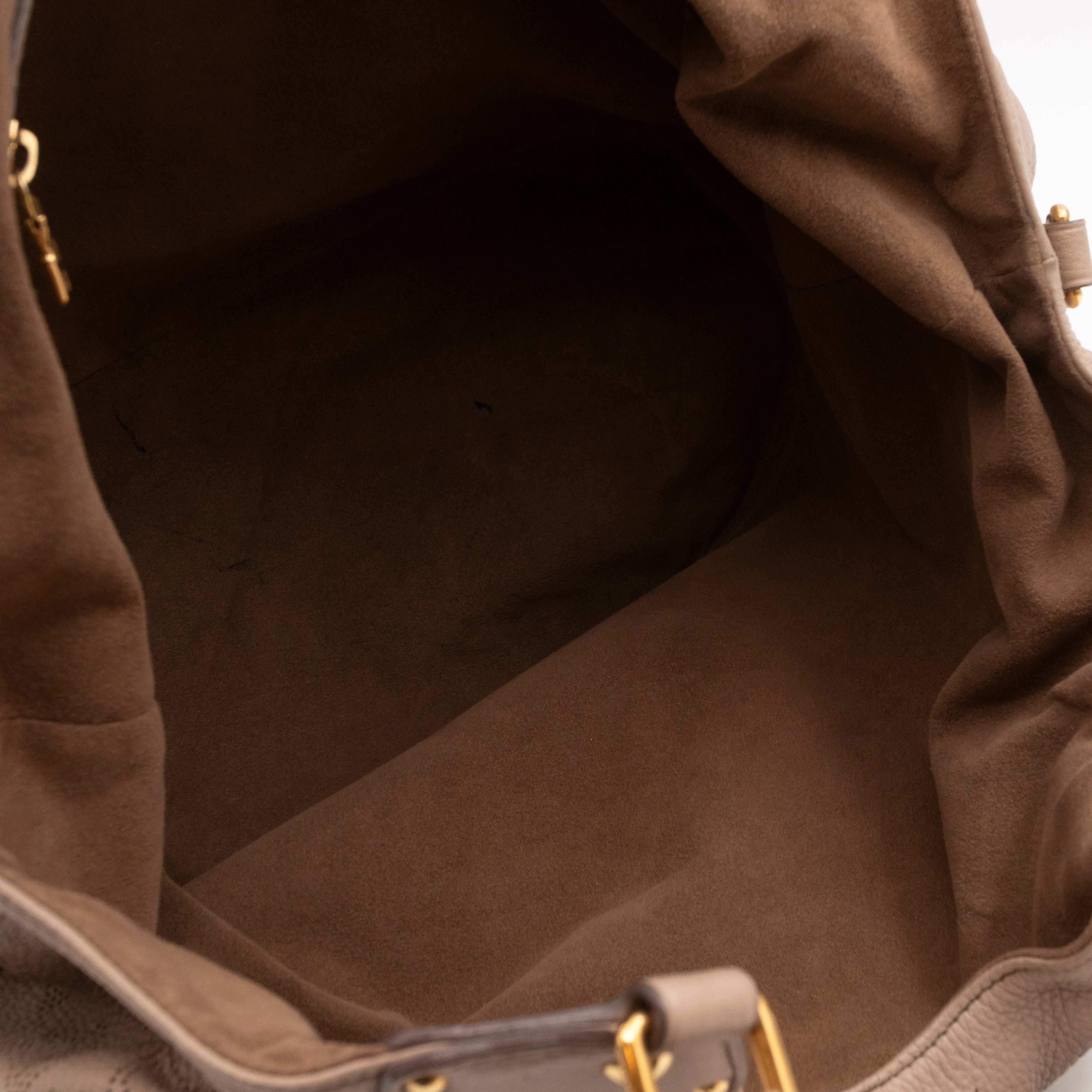 Mahina L Beige Leather