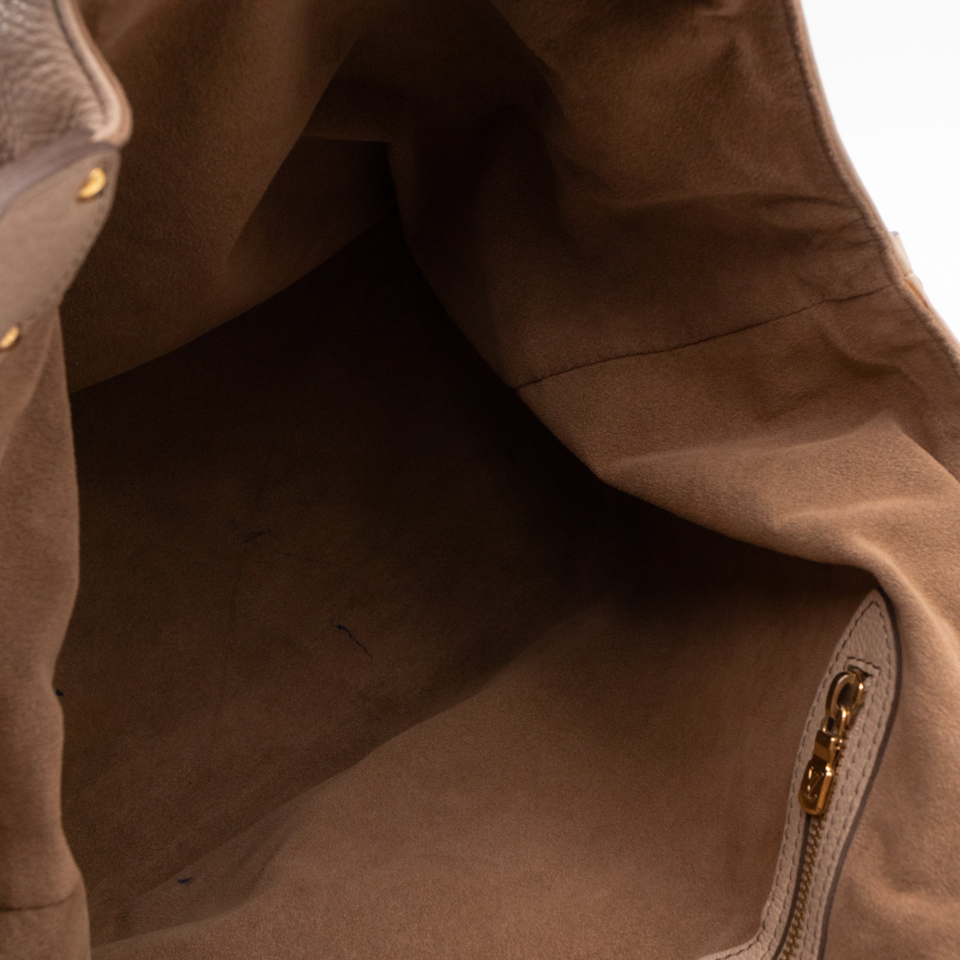 Mahina L Beige Leather