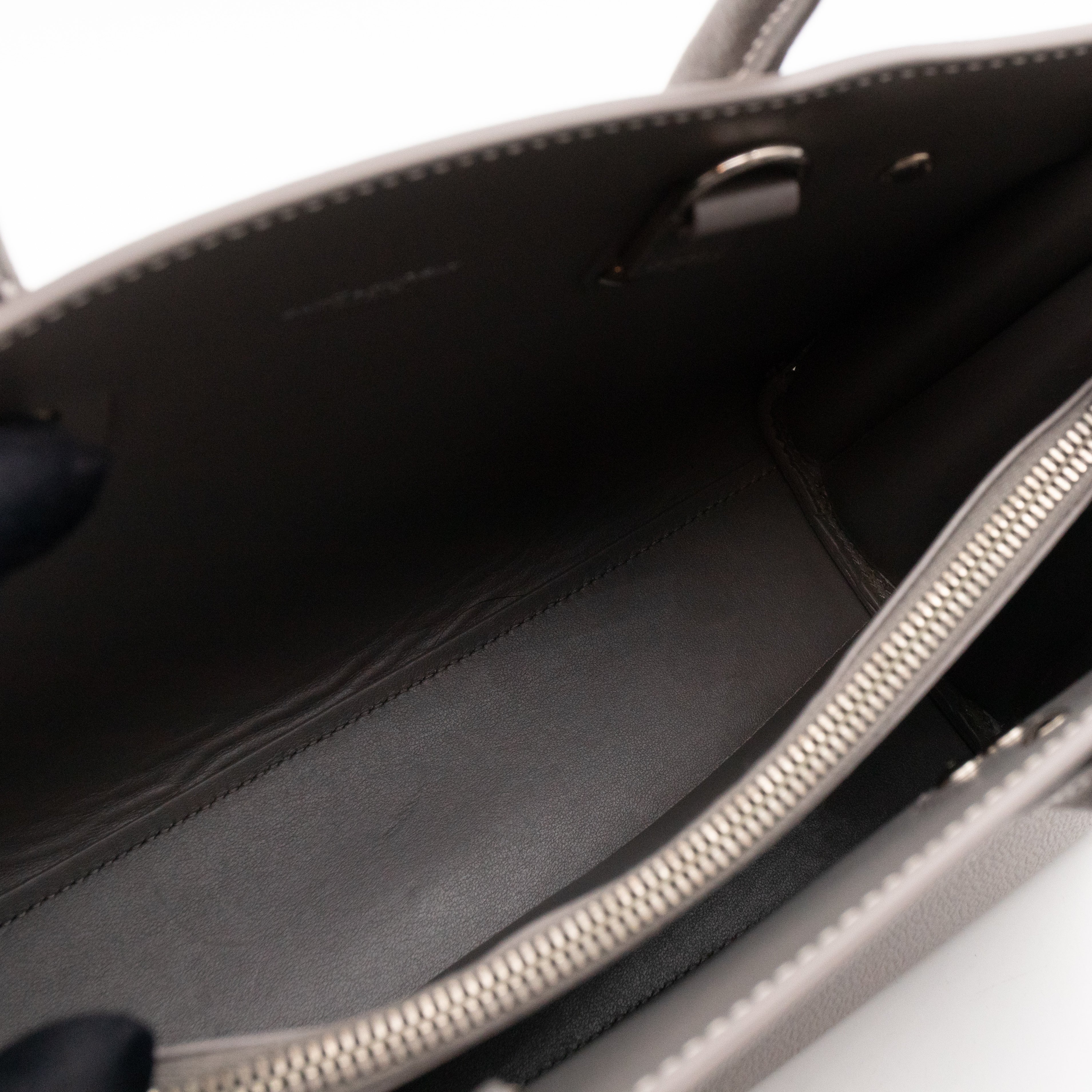 Sac de Jour Baby Gray Leather