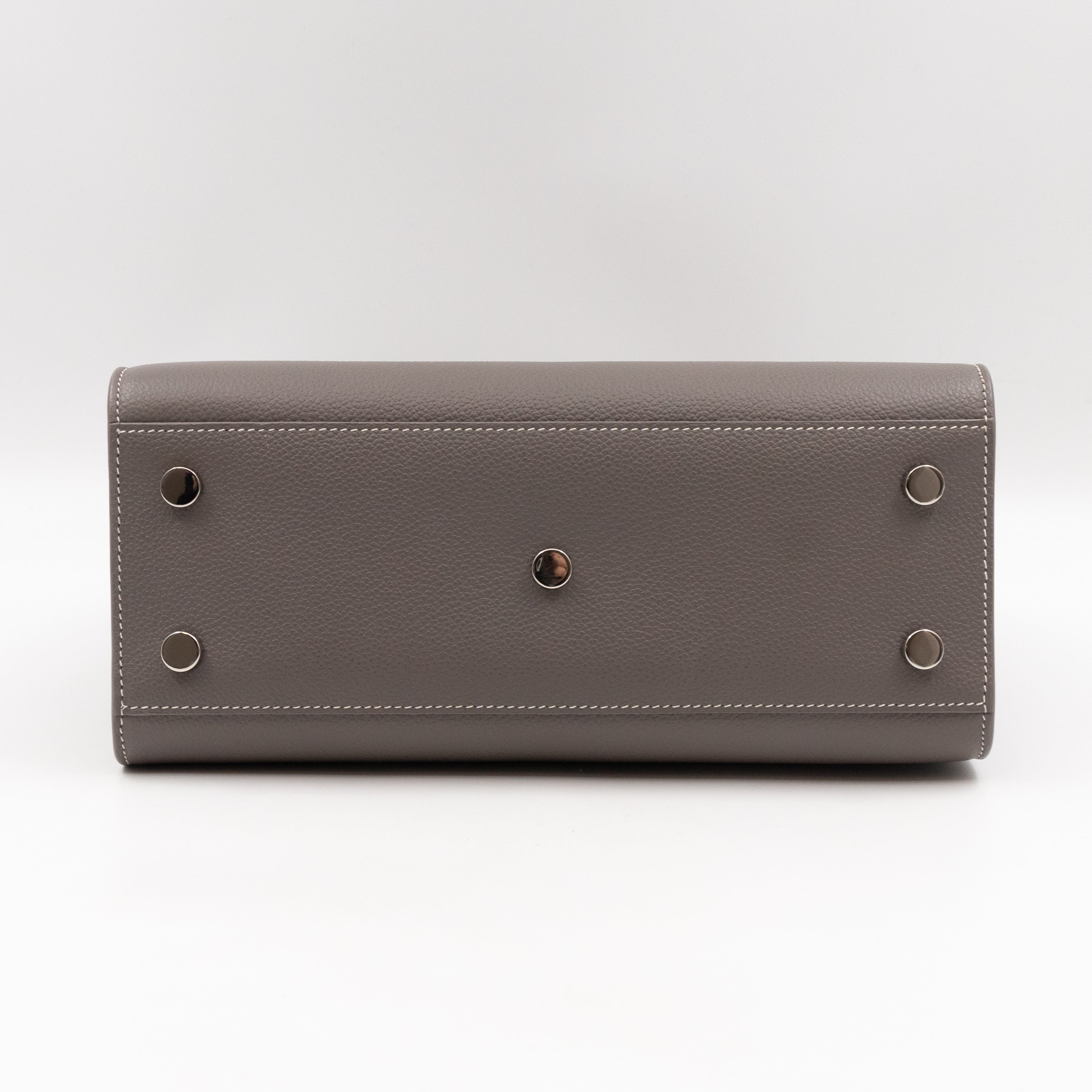 Sac de Jour Baby Gray Leather