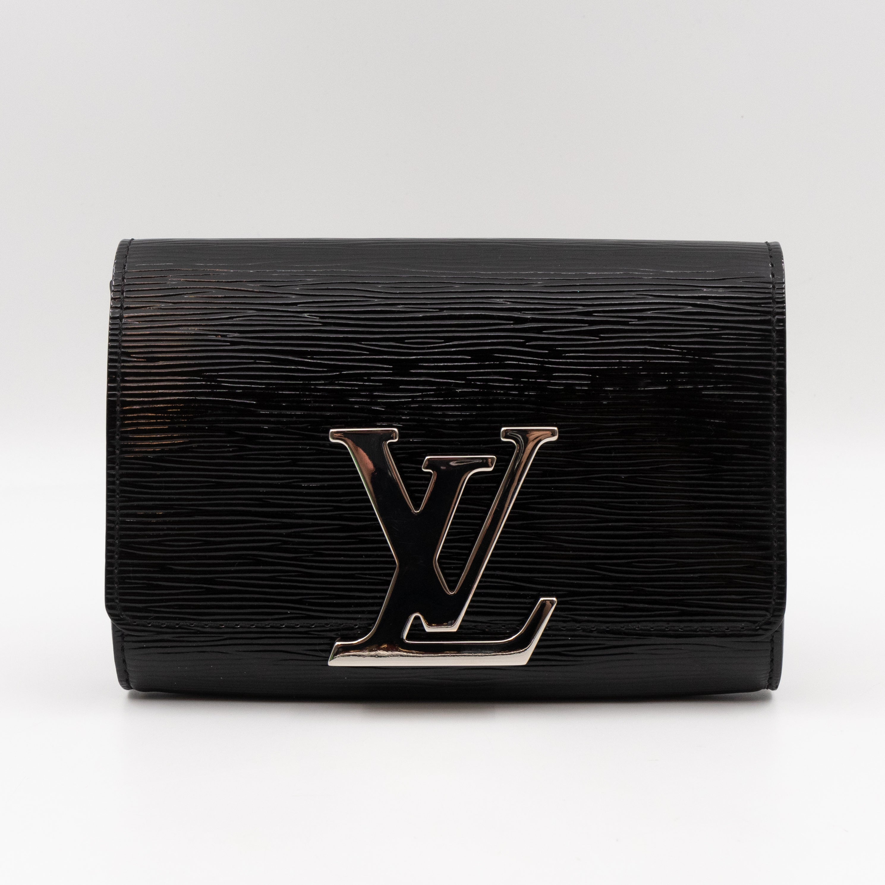 Pochette Louise PM Black Epi Leather