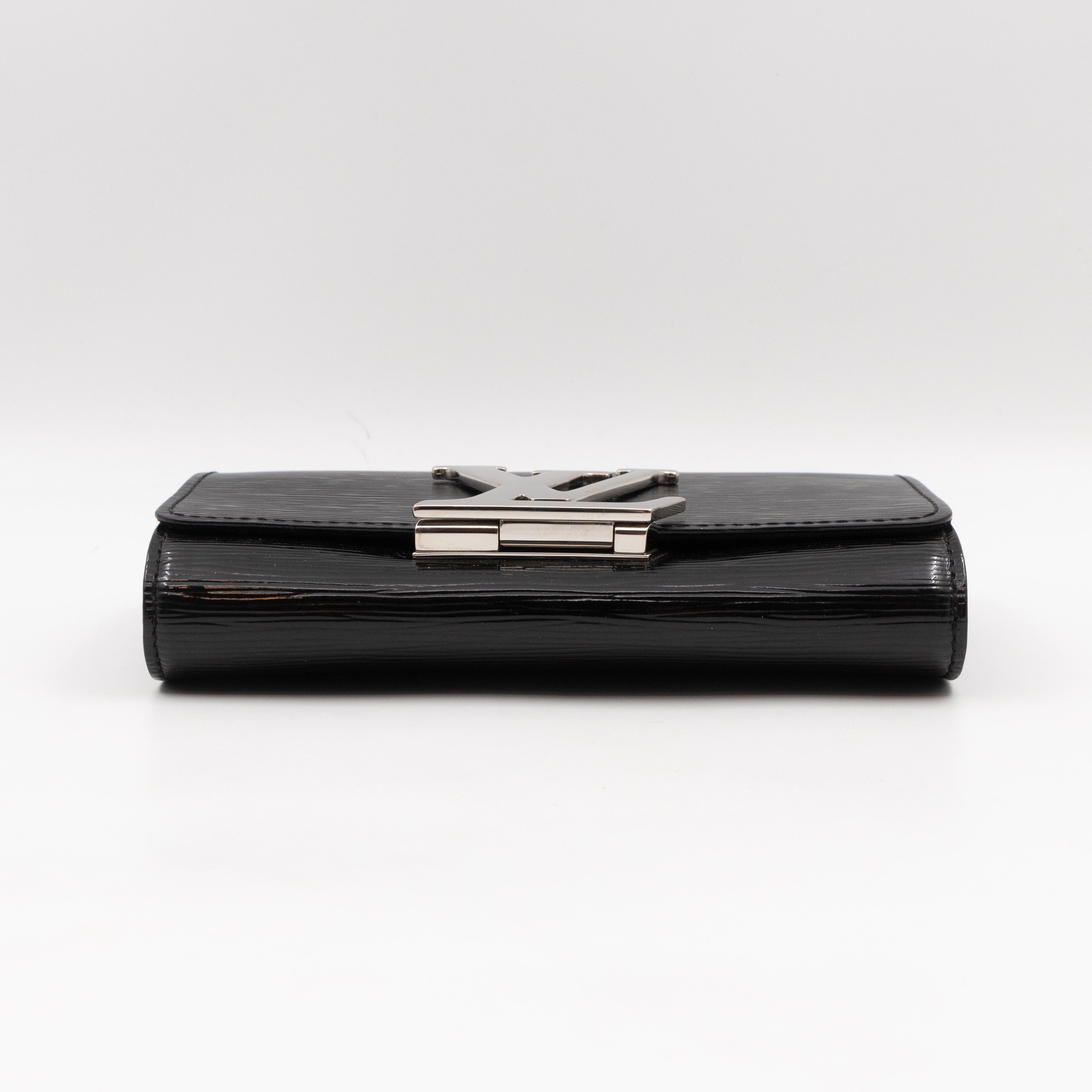 Pochette Louise PM Black Epi Leather