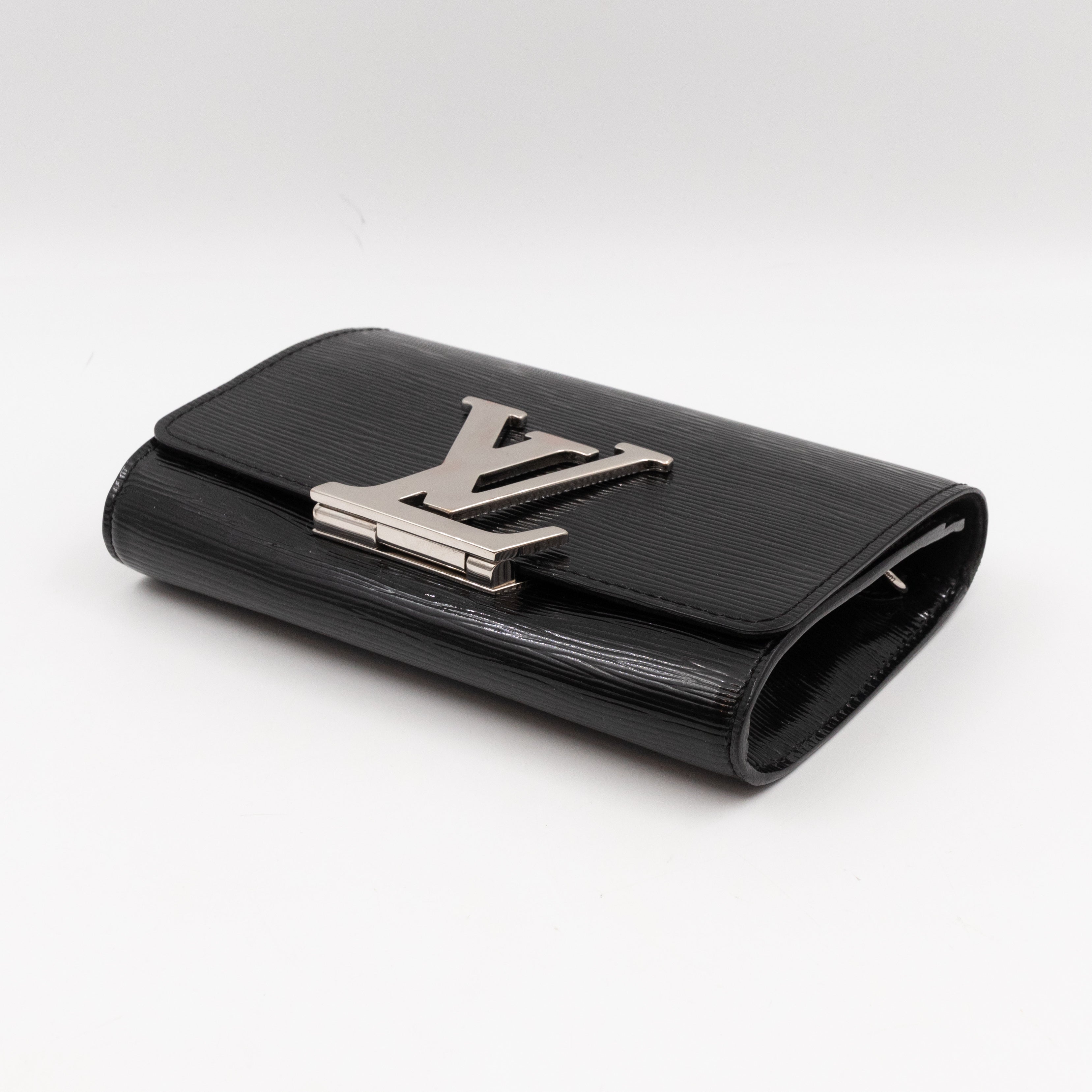 Pochette Louise PM Black Epi Leather