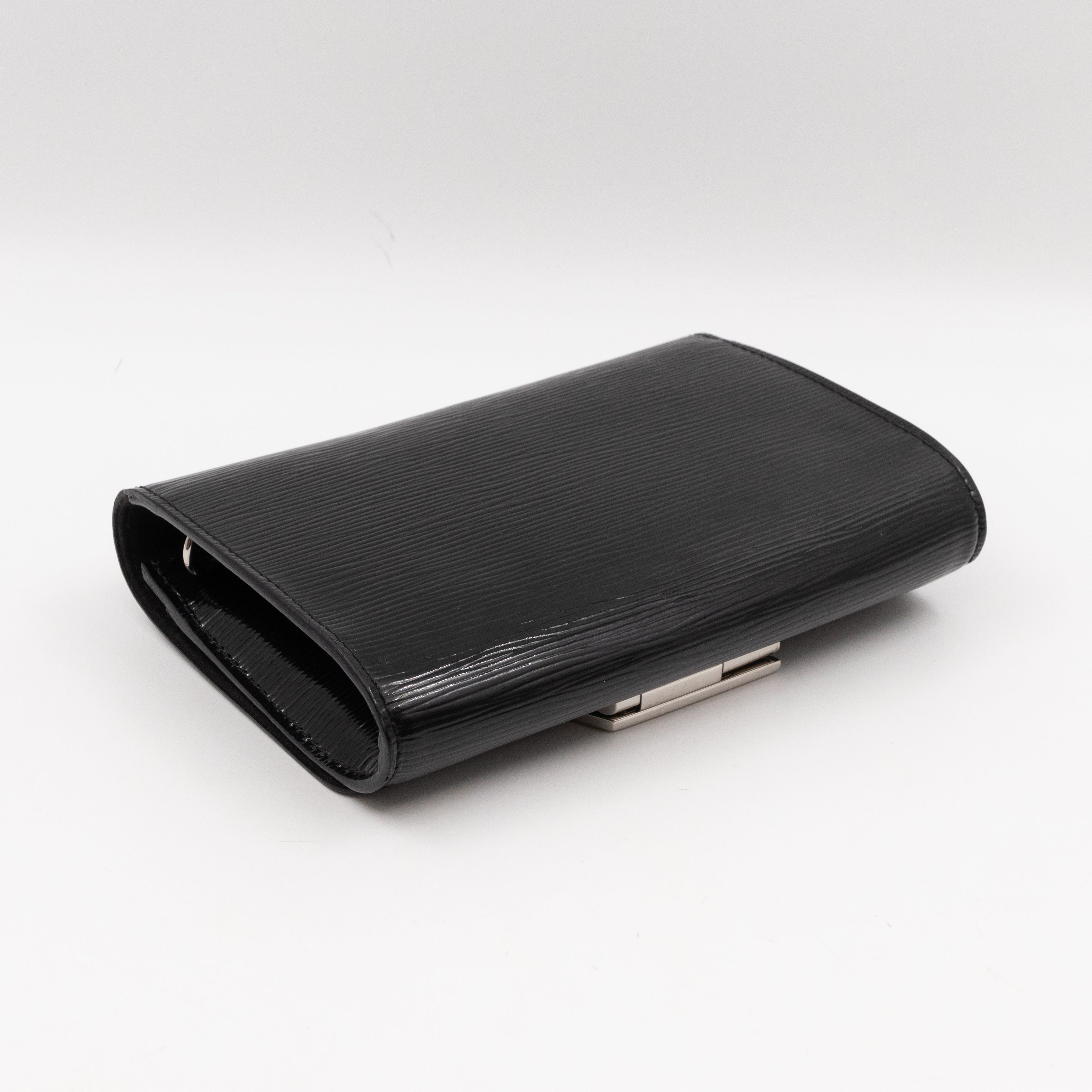 Pochette Louise PM Black Epi Leather