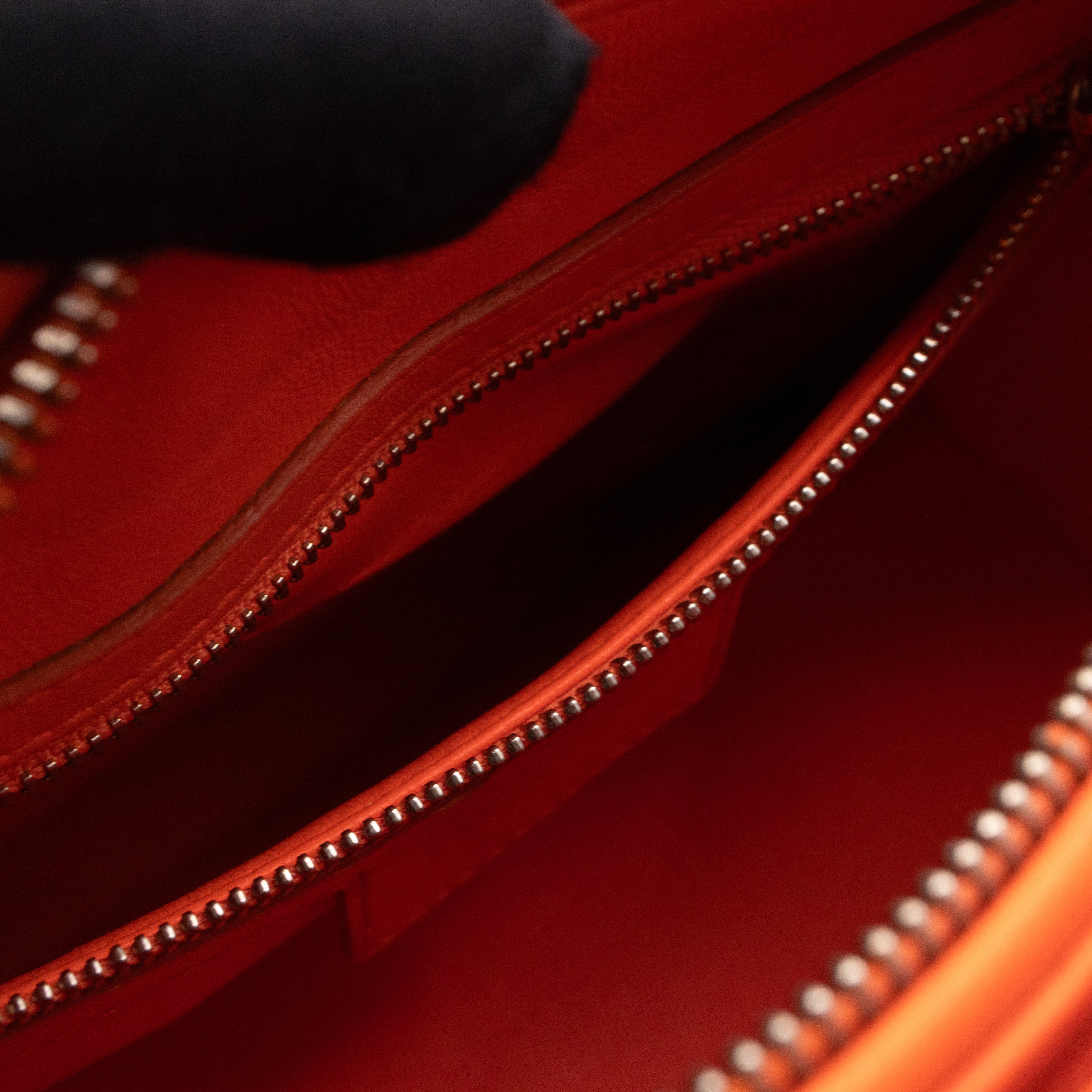 Lady Dior Medium Cream Raffia Tweed Orange Leather