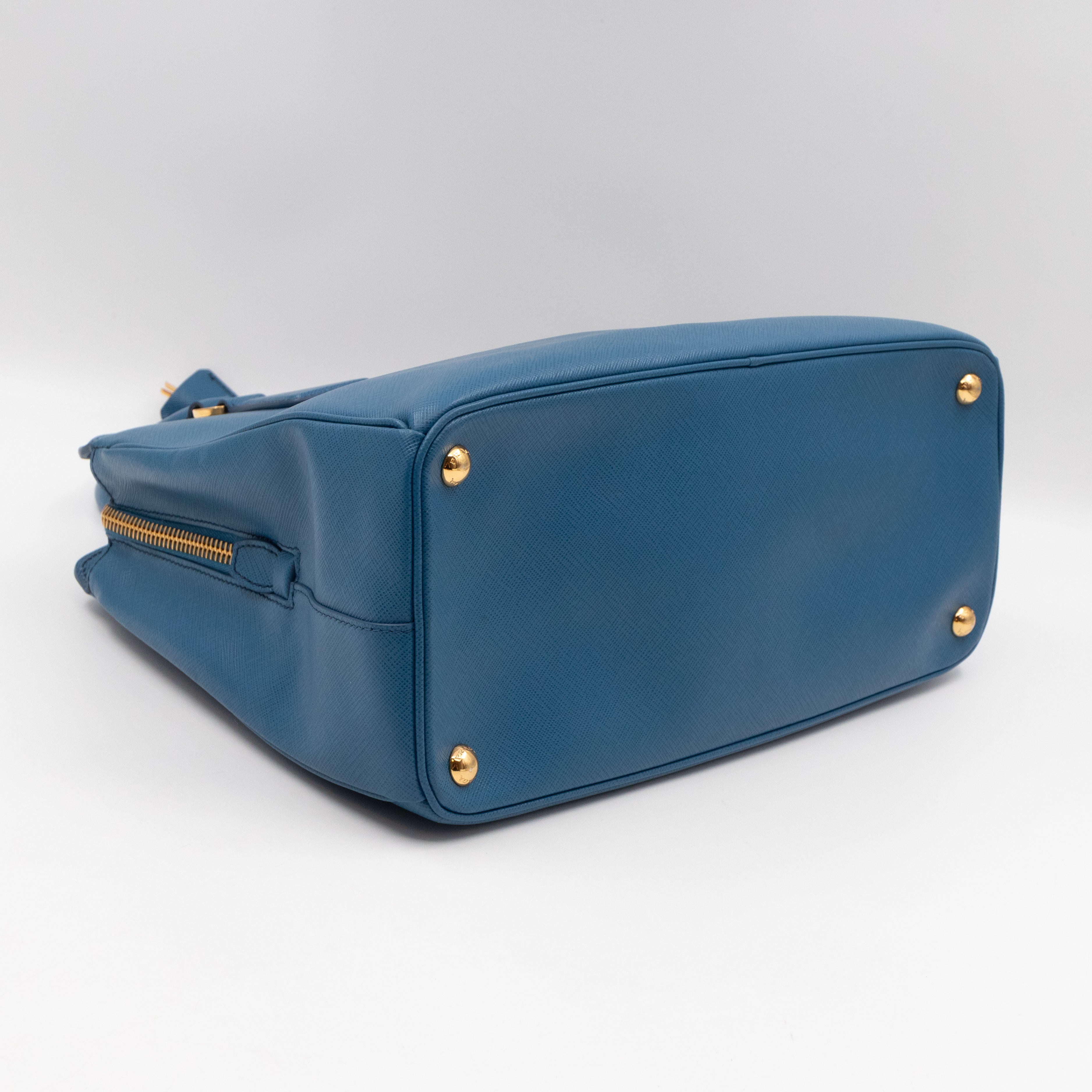 Parabole Tote Gobalt Blue Saffiano Lux Leather