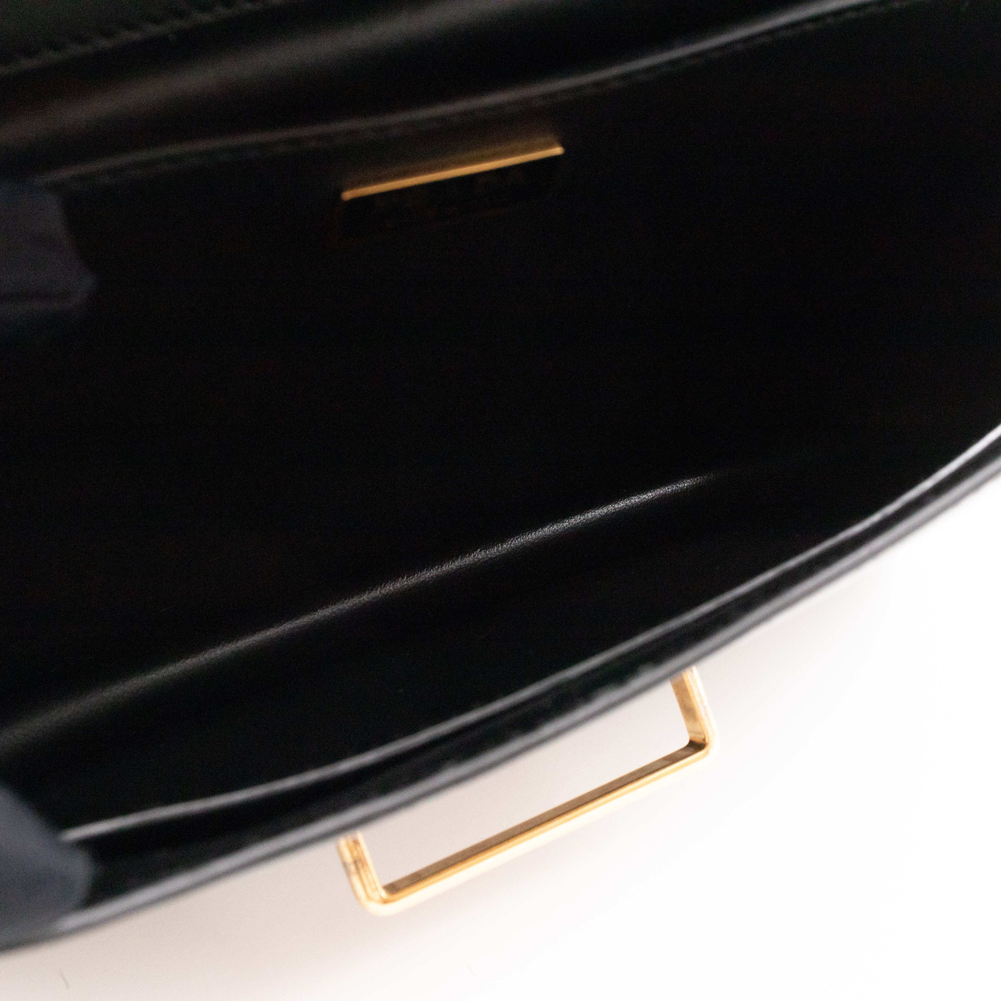 Cahier Calf Hair Calfskin Granato Black & Gold