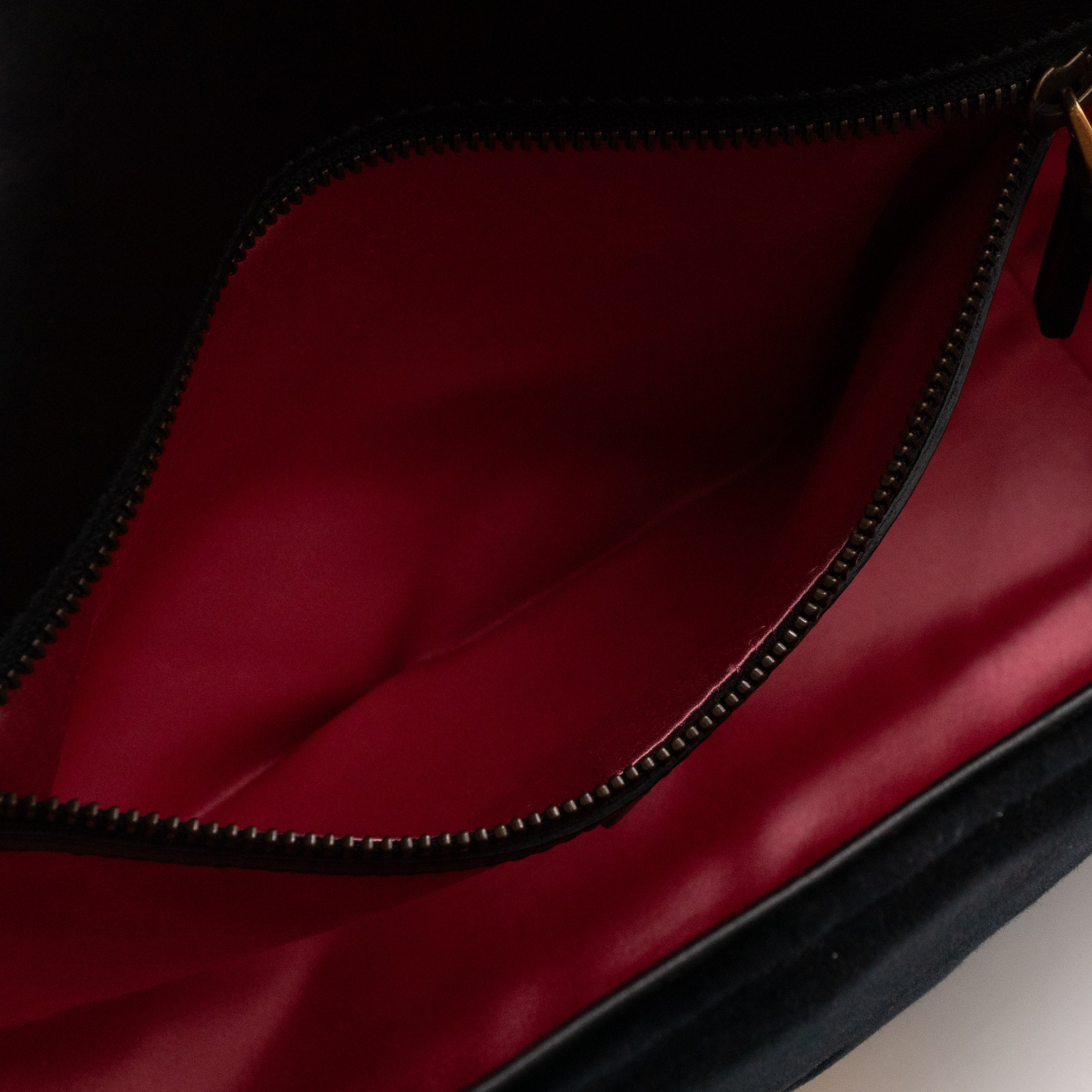 GG Marmont Small Flap Bag Black Velvet Crystals