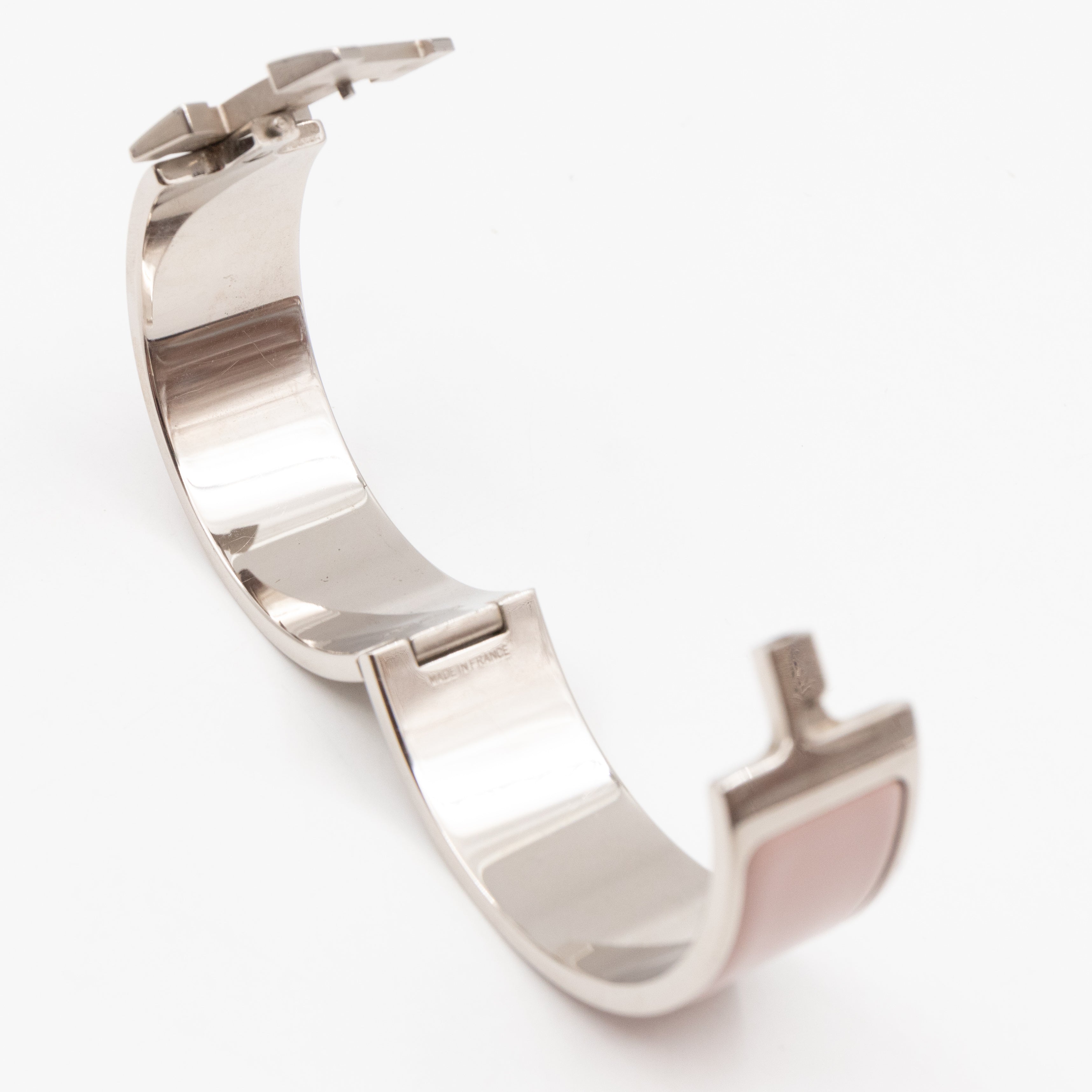 Clic Clac H Bracelet PM Light Pink Silver