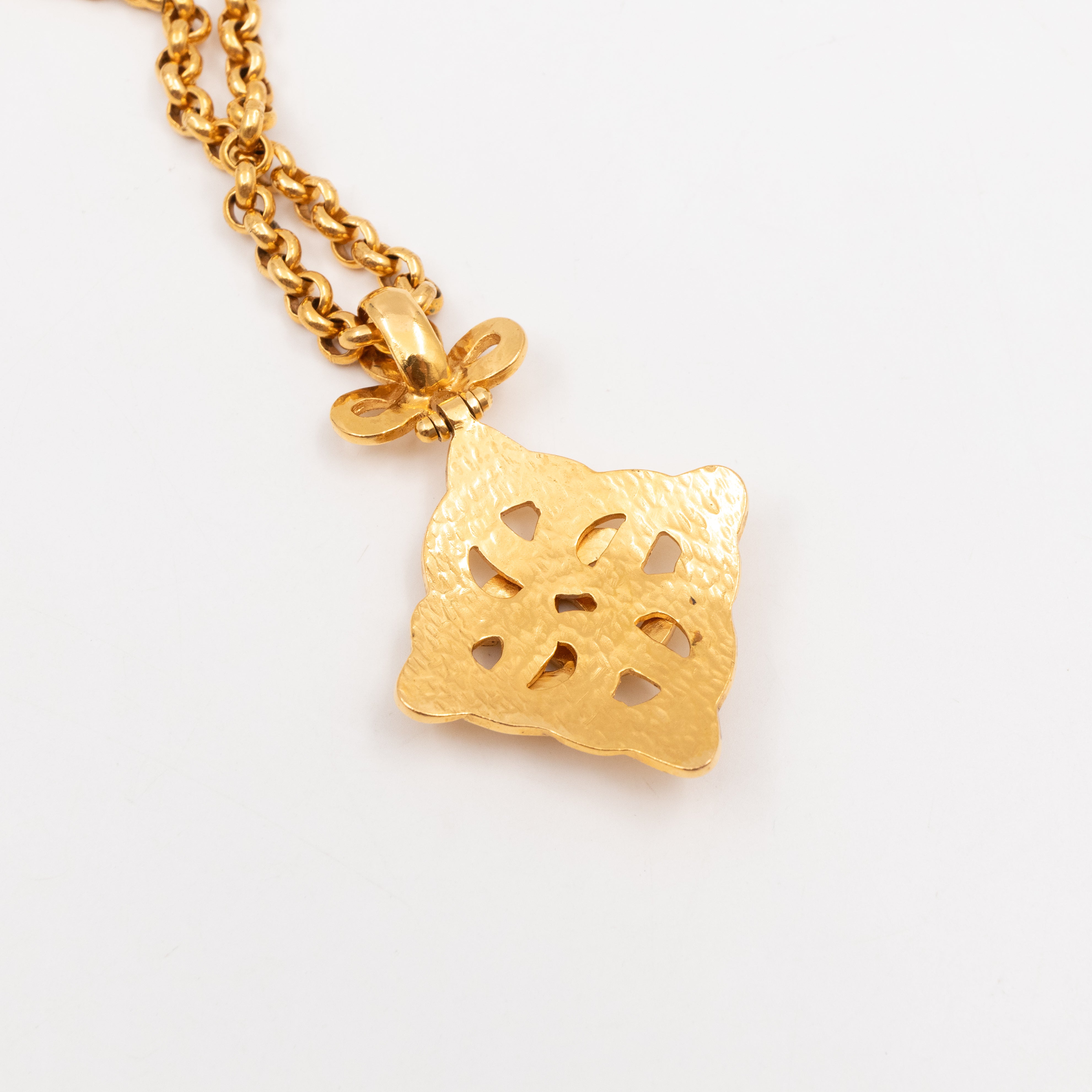 Vintage Coco Braided Diamond Necklace