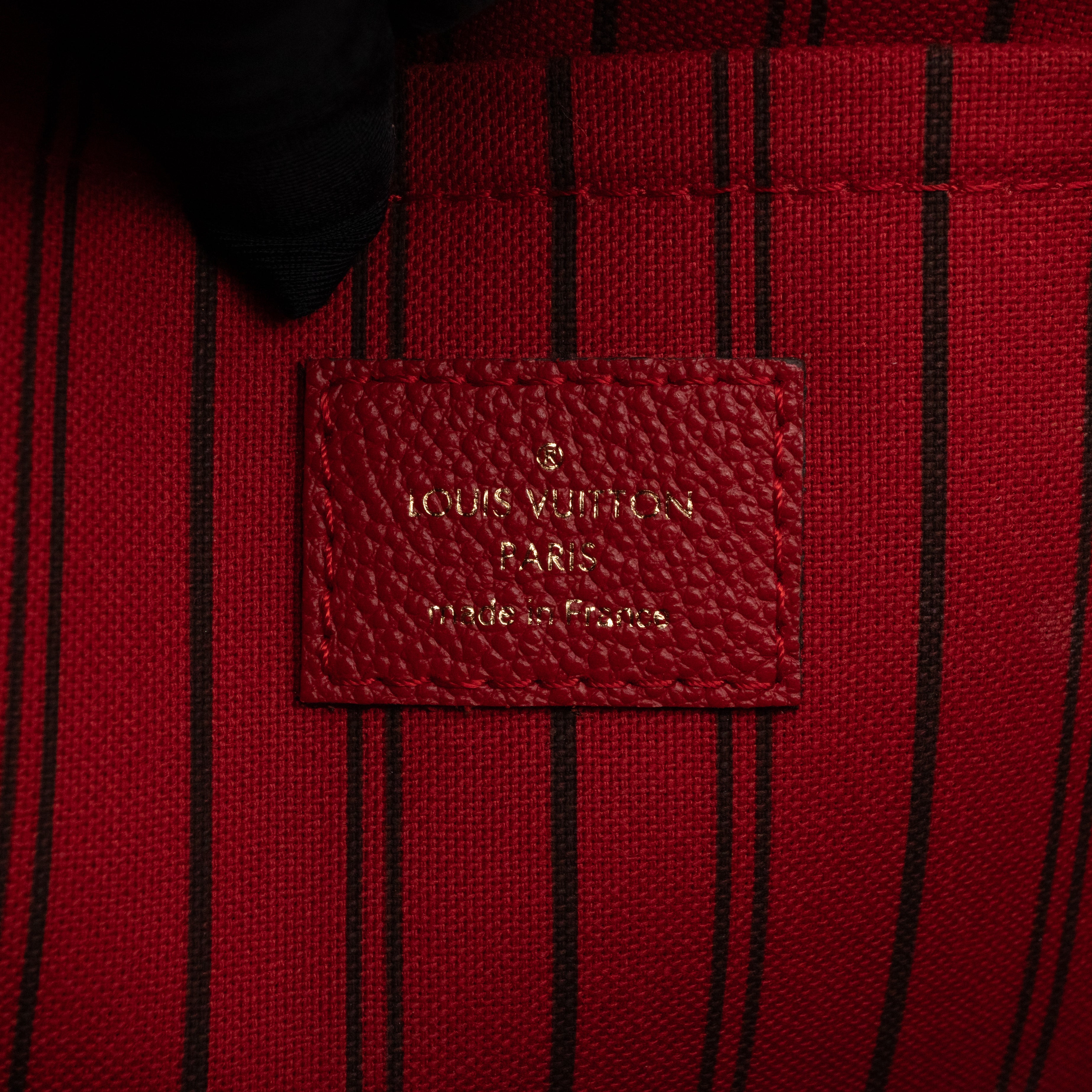 Mazarine MM Monogram Empreinte Red