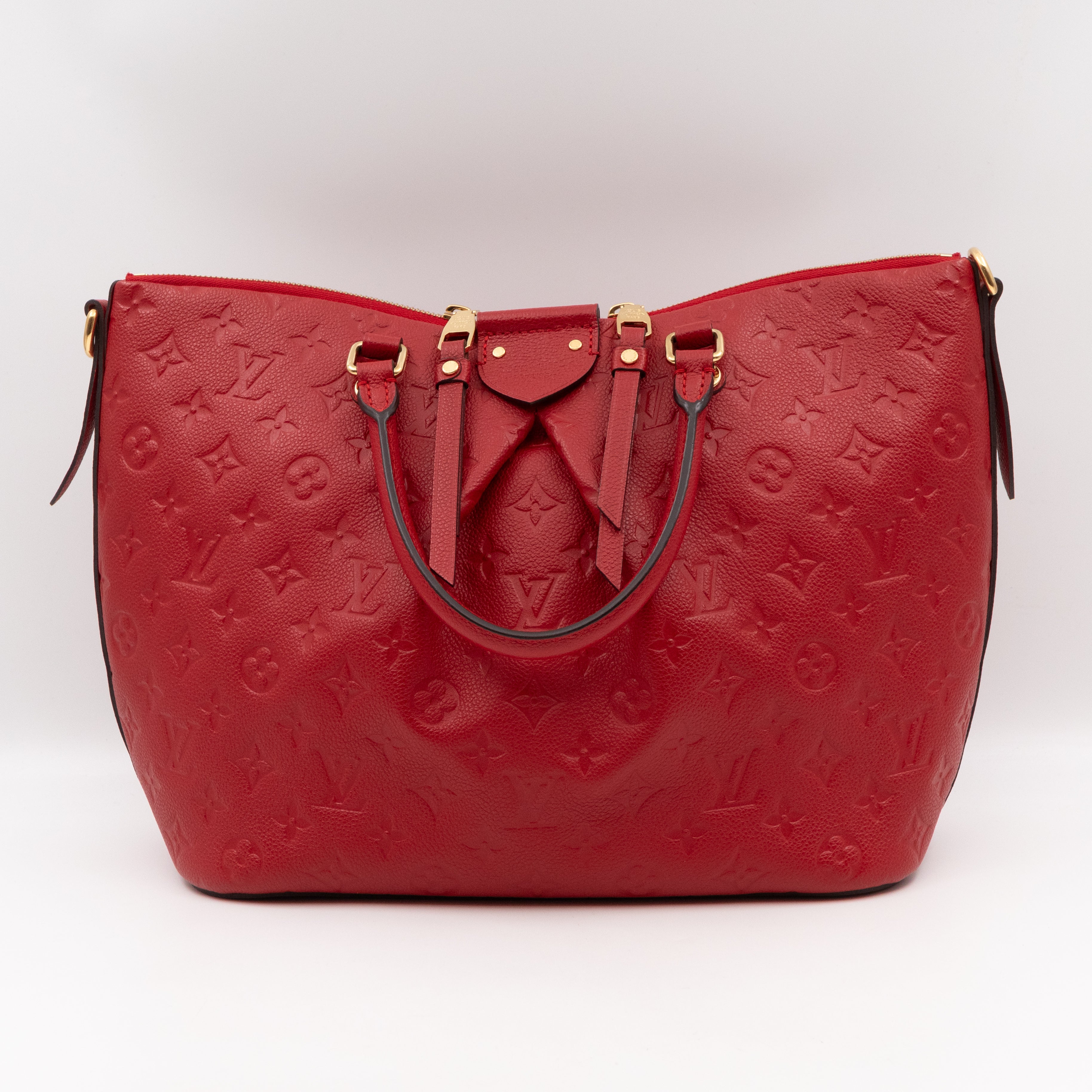 Mazarine MM Monogram Empreinte Red