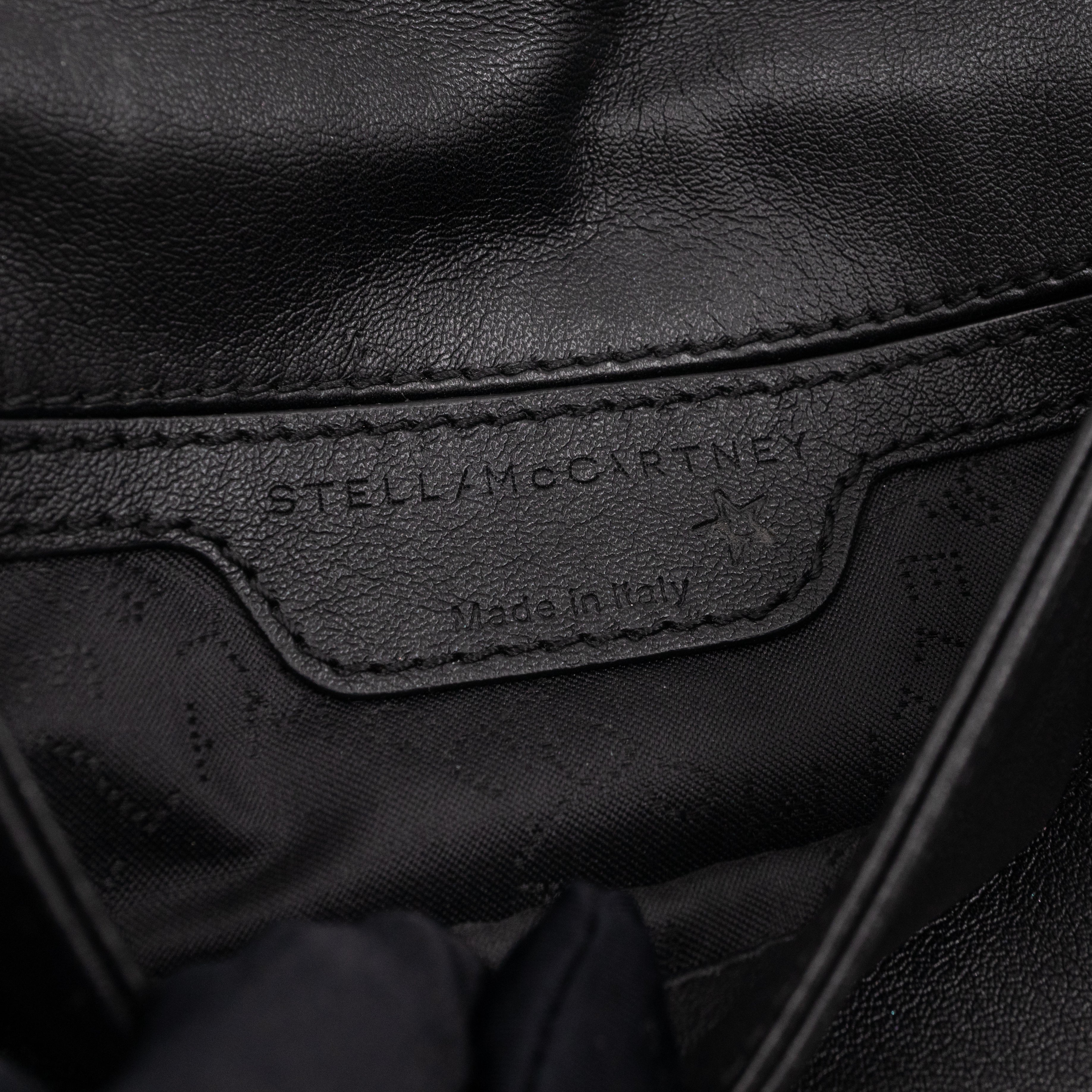 Falabella Small Crossbody Purple Stars Black