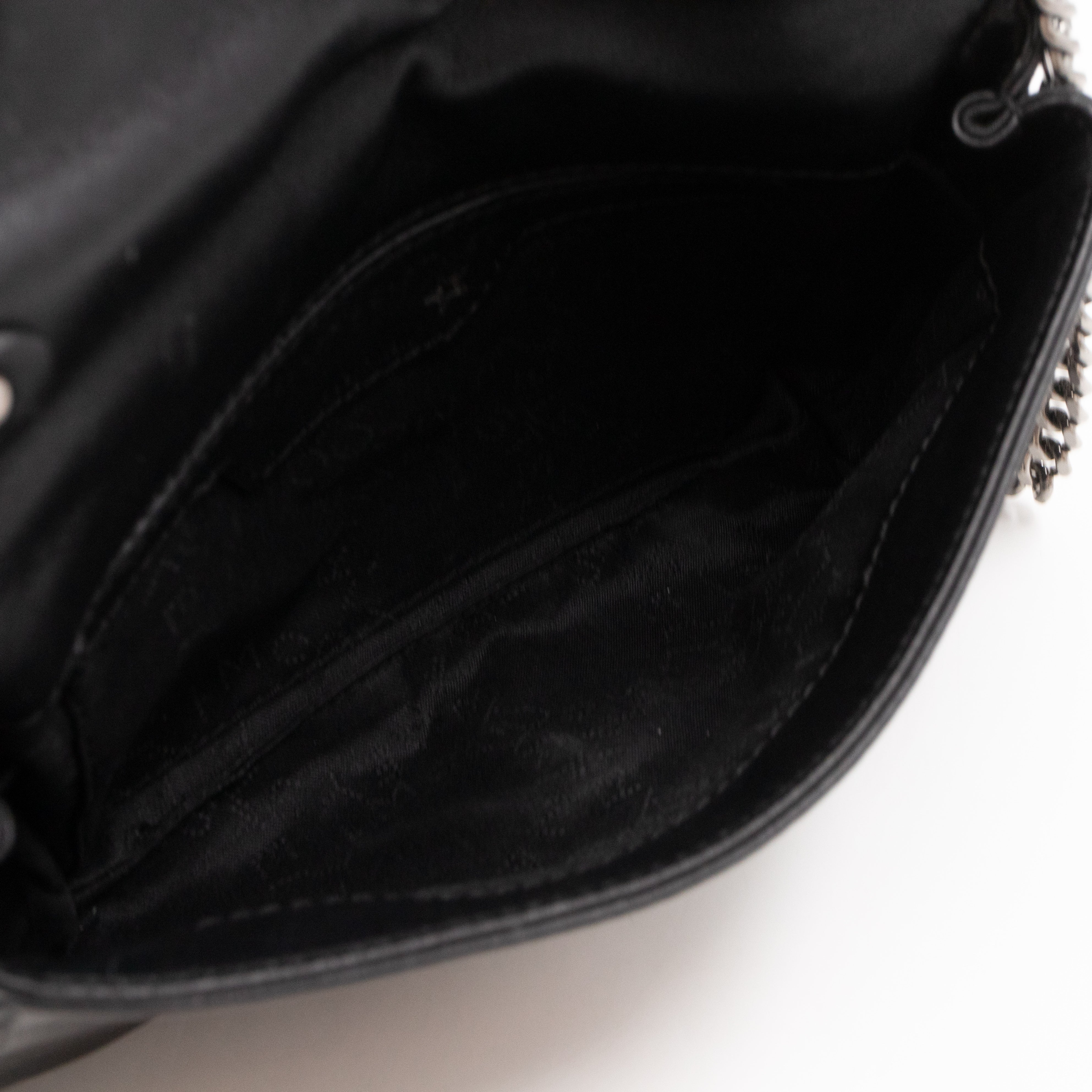 Falabella Small Crossbody Purple Stars Black