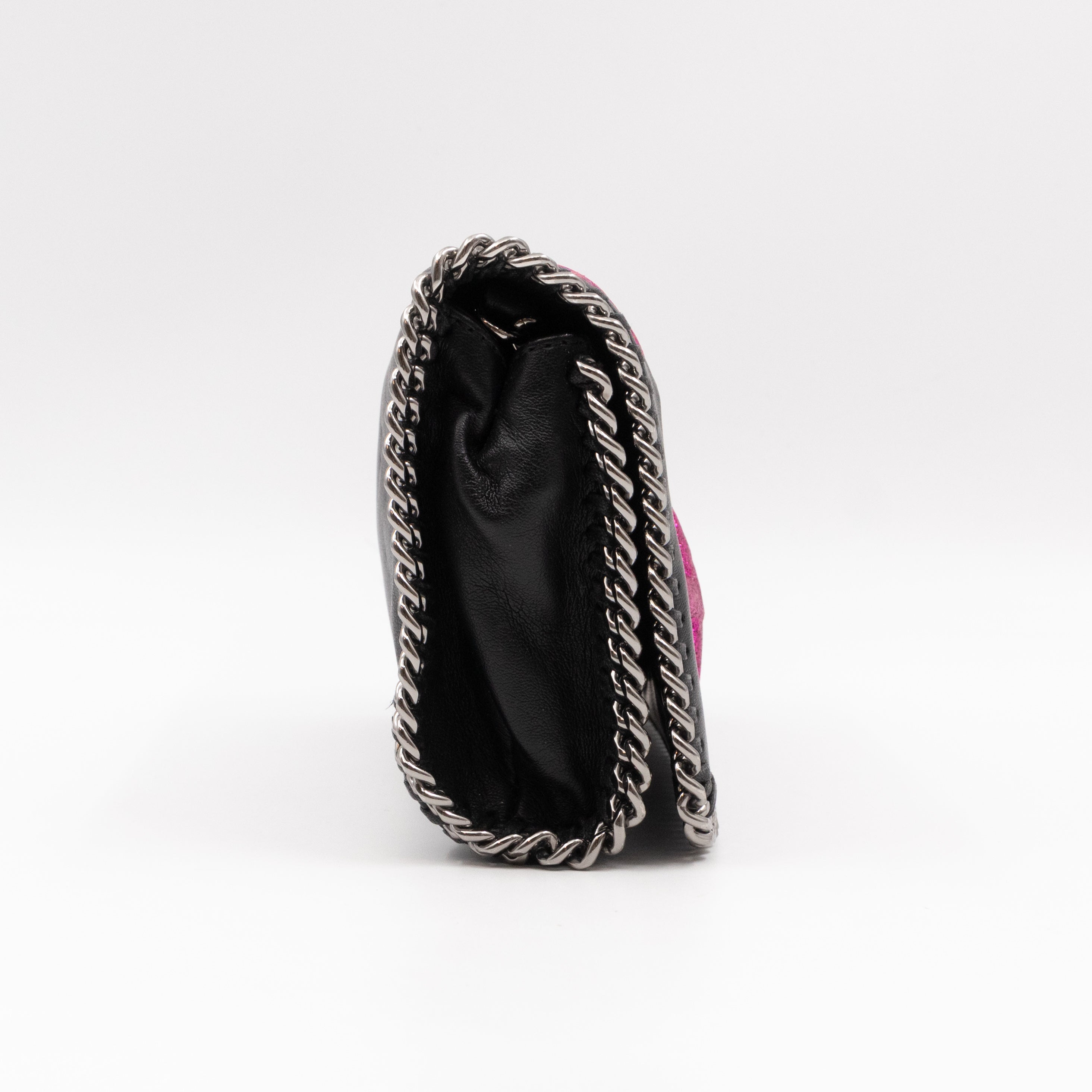 Falabella Small Crossbody Purple Stars Black