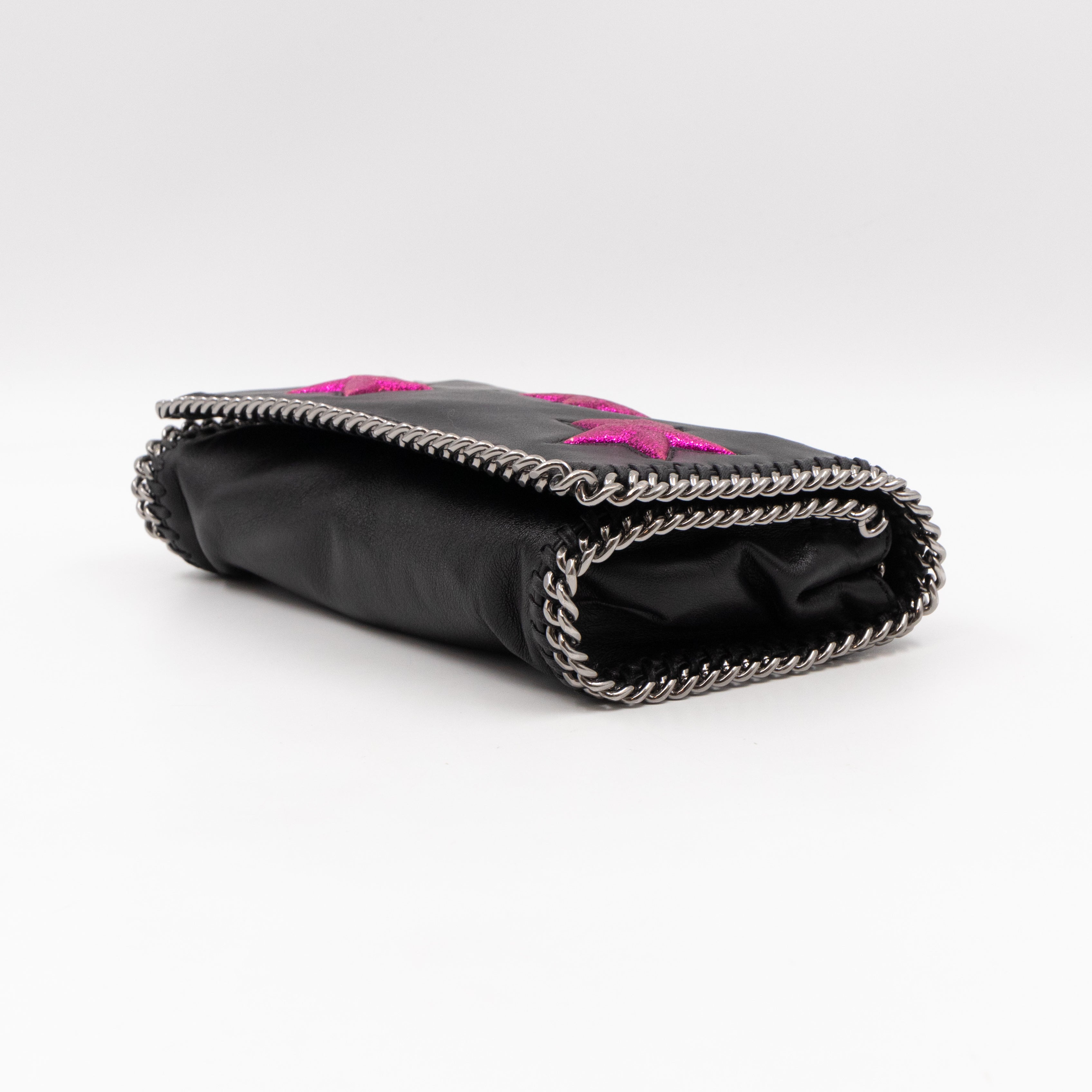 Falabella Small Crossbody Purple Stars Black