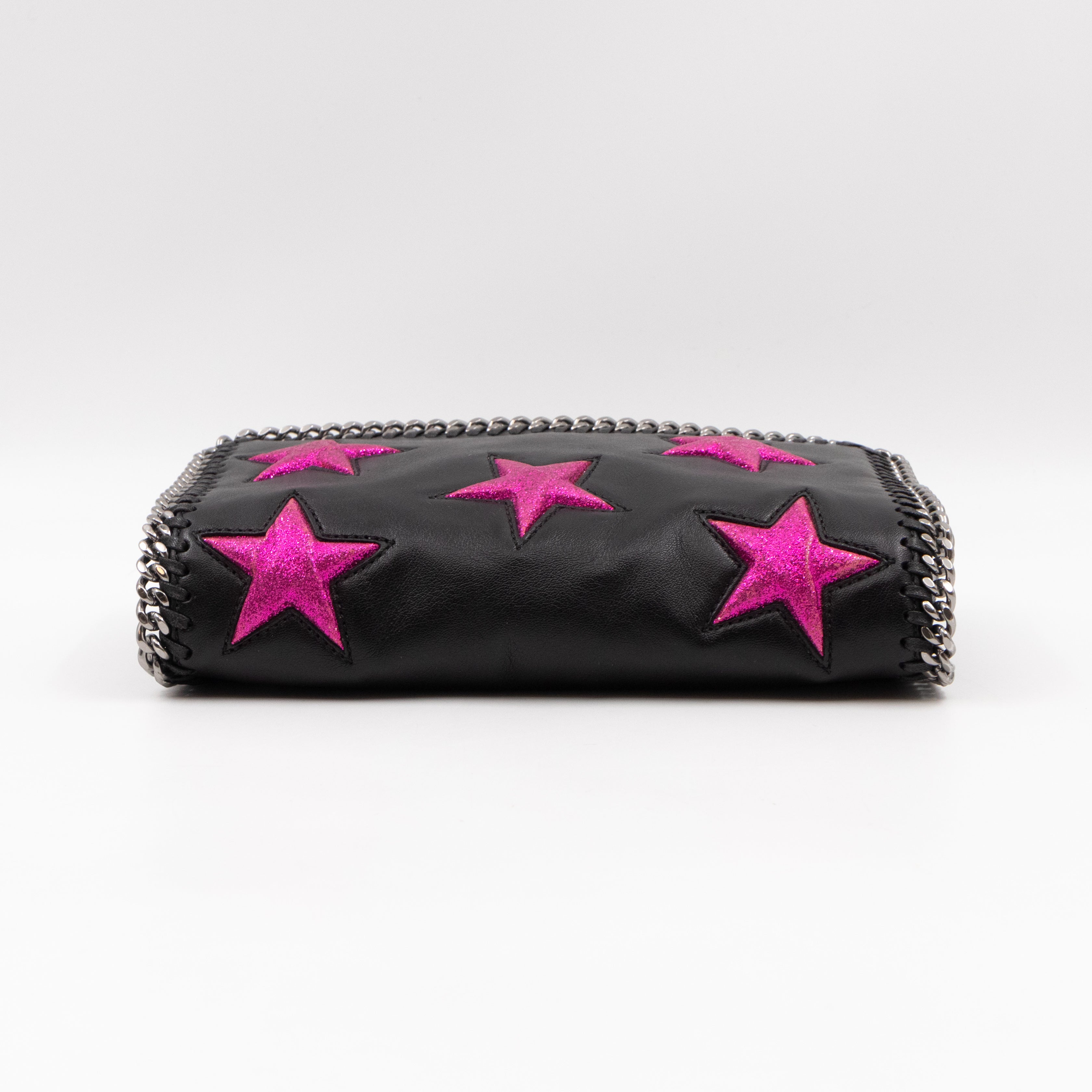Falabella Small Crossbody Purple Stars Black