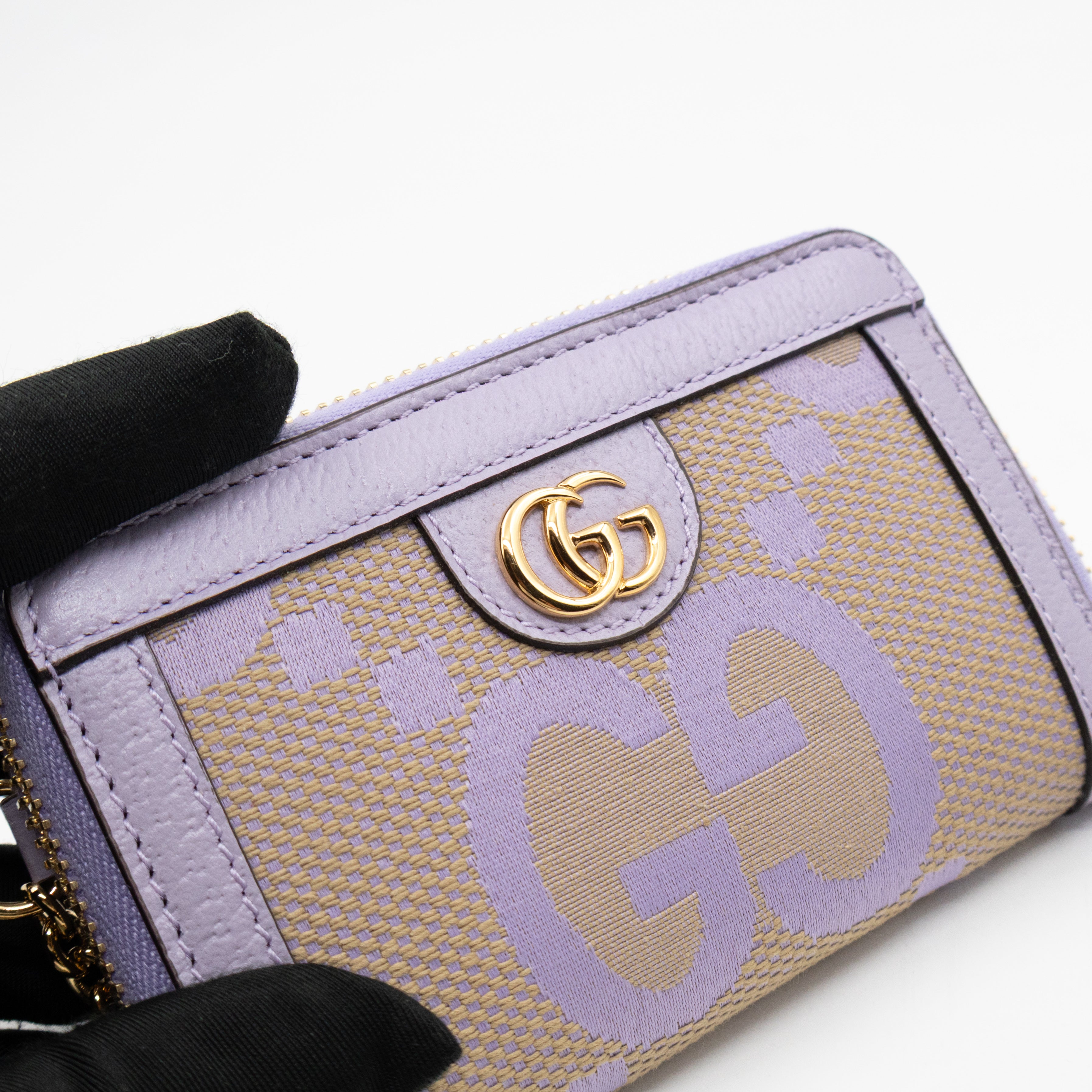 Ophidia Zip Around Card Case Lilac