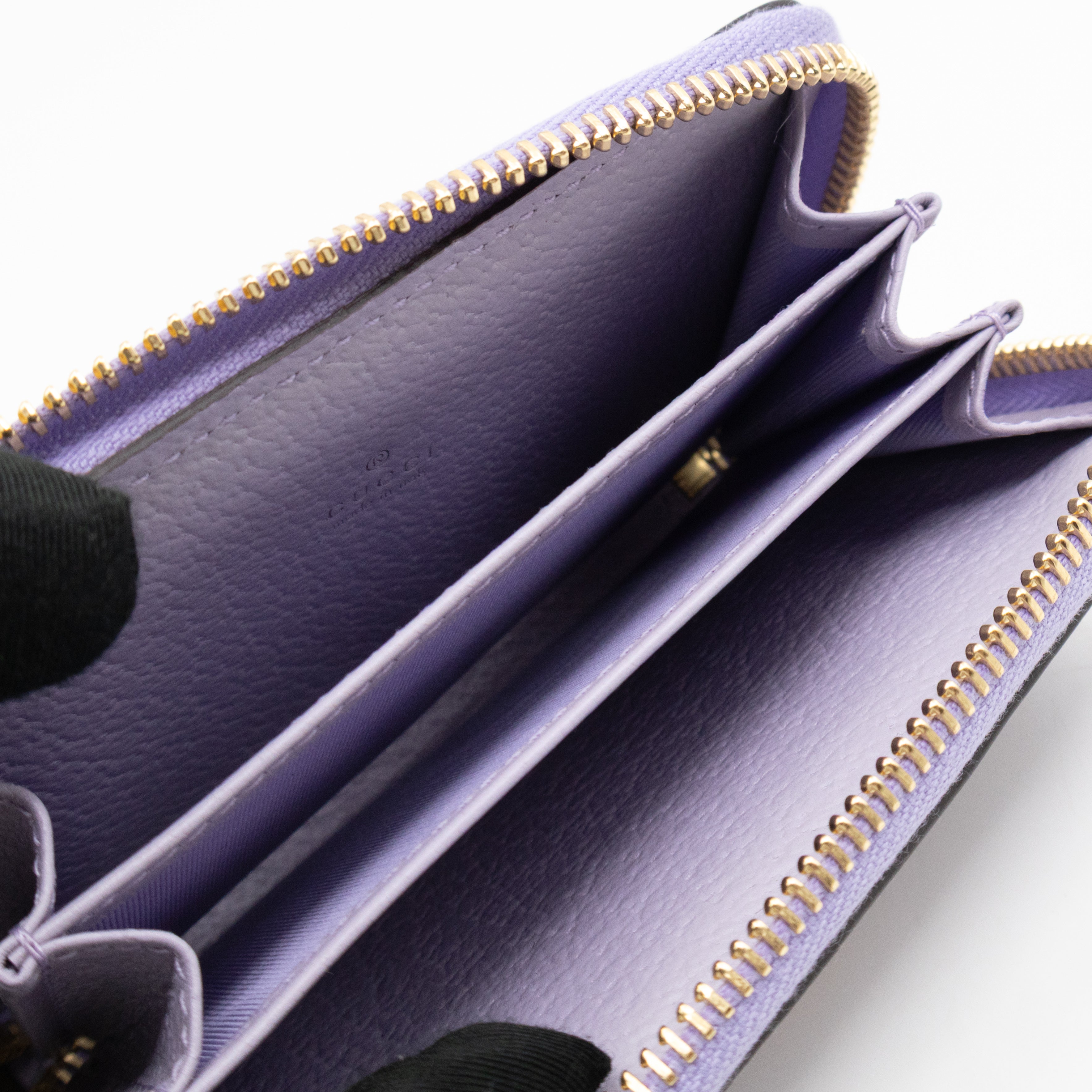 Ophidia Zip Around Card Case Lilac