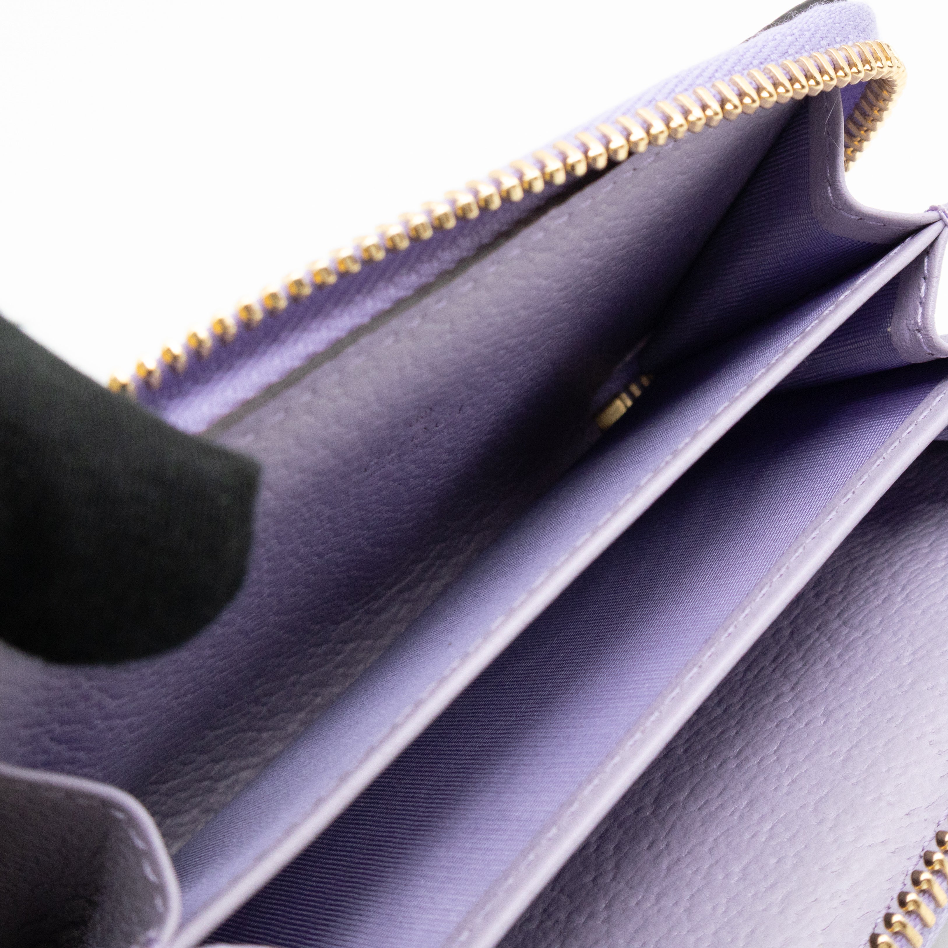 Ophidia Zip Around Card Case Lilac